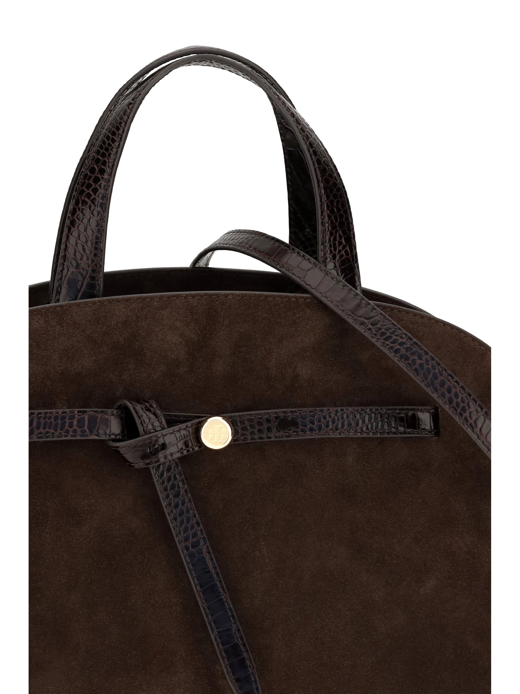 Tory Burch Romy Shoulder Bag — Brown