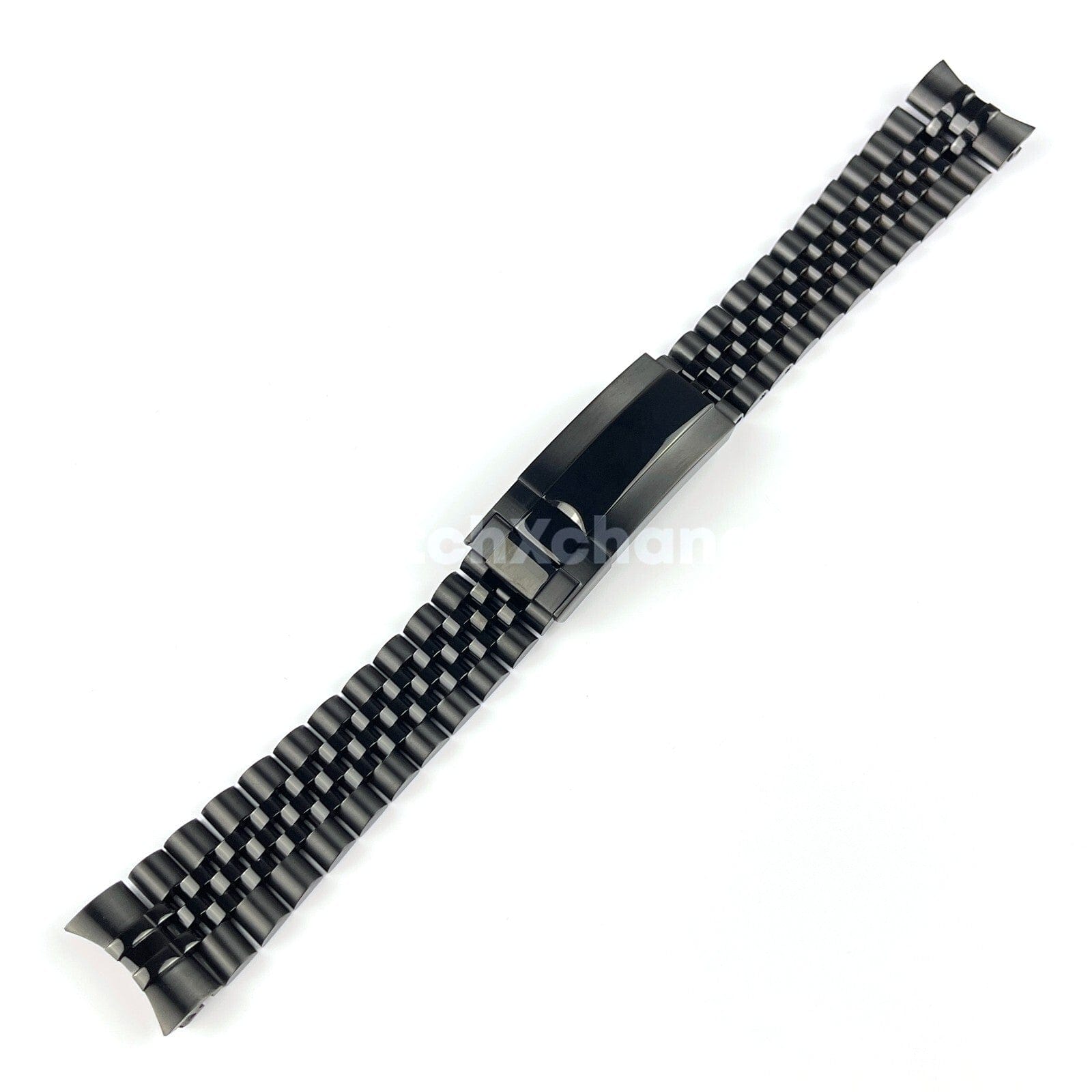 Rolex 20 mm Black Jubilee Strap Watchband Bracelet For Rolex Sub GMT