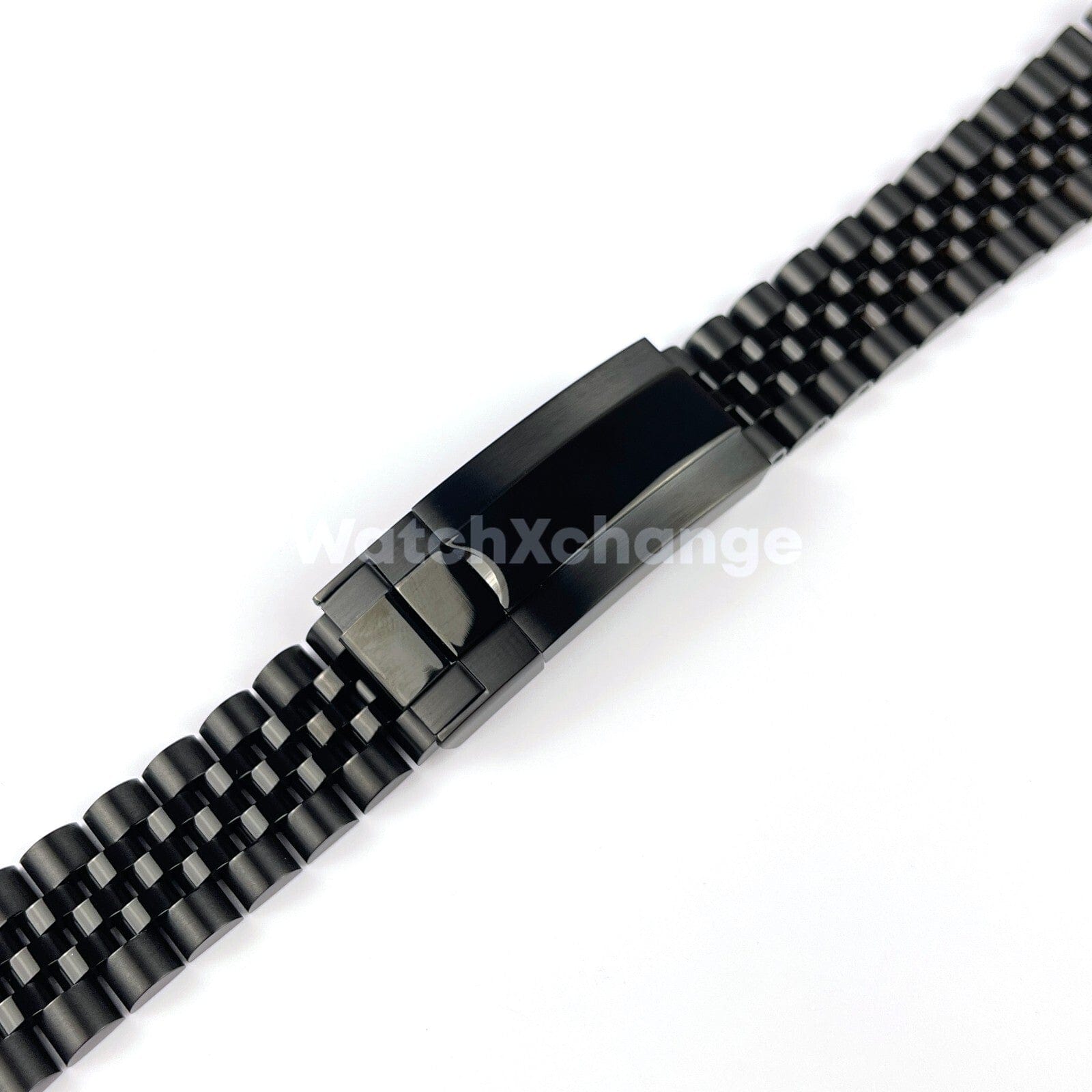 Rolex 20 mm Black Jubilee Strap Watchband Bracelet For Rolex Sub GMT