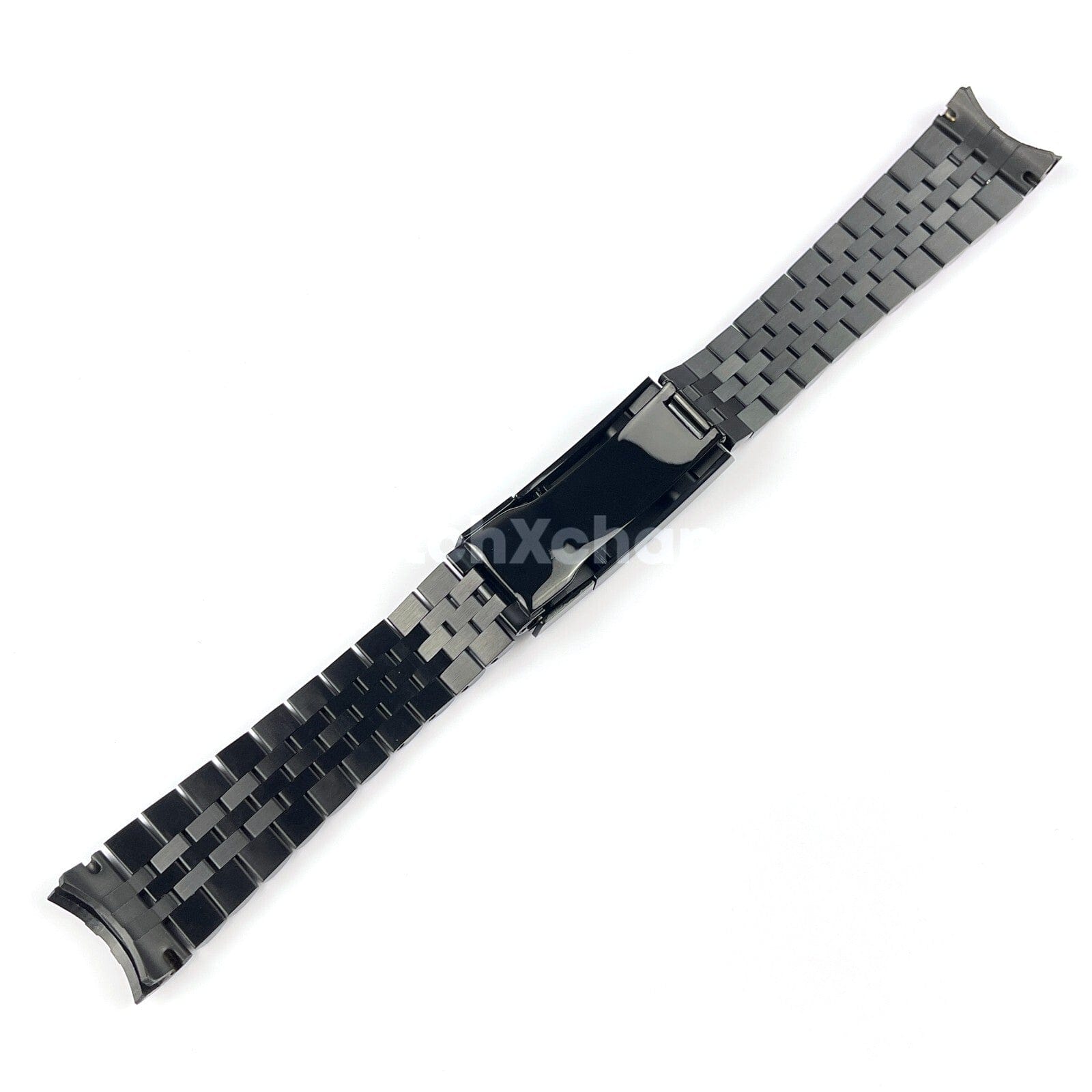 Rolex 20 mm Black Jubilee Strap Watchband Bracelet For Rolex Sub GMT