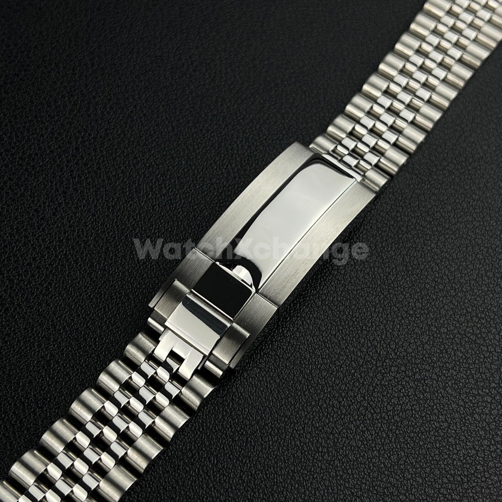 Rolex 20 mm Jubilee Strap Watchband Bracelet With Oyster Deployment Clasp For Rolex Sub GMT