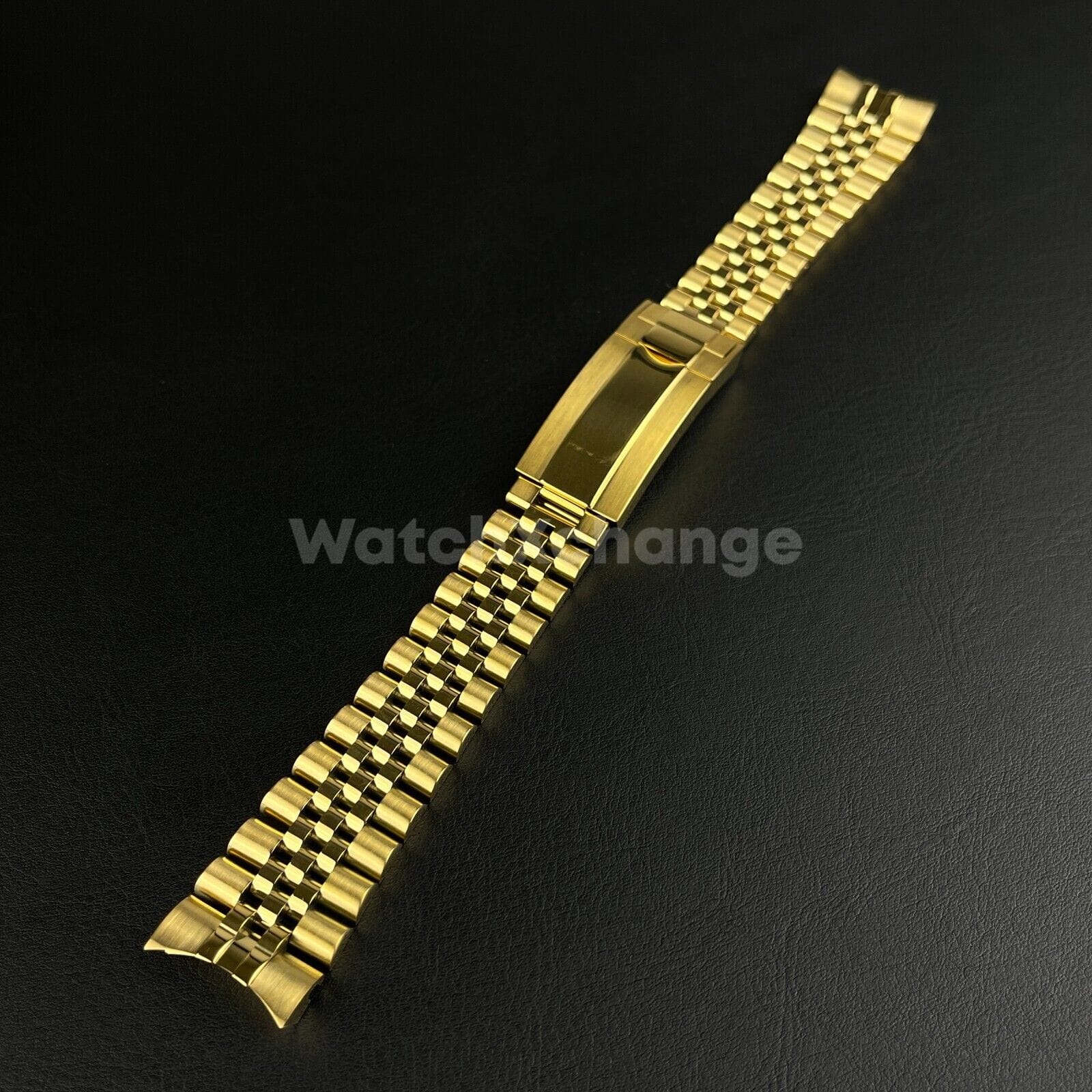 Rolex 20 mm Gold Jubilee Strap Watchband Bracelet Oyster Deployment Clasp For Rolex Sub GMT