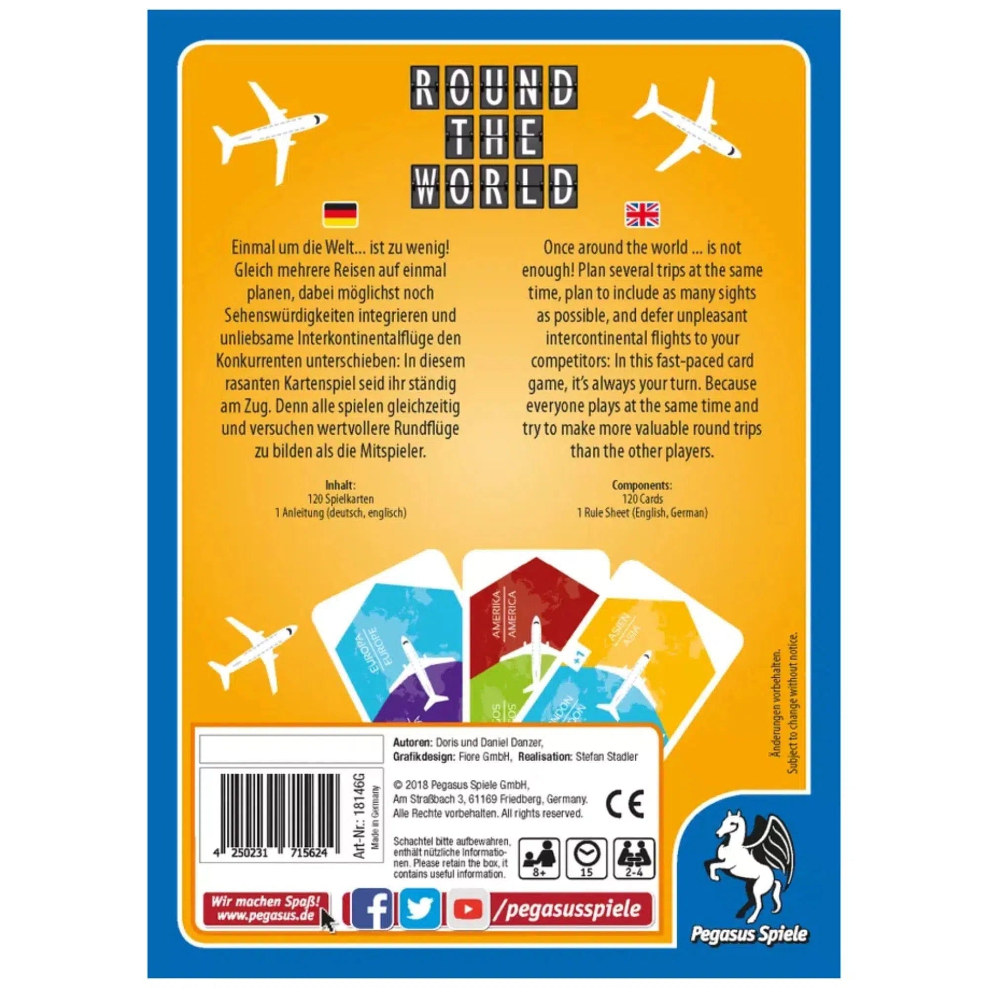 Nike Round the World - Card Games - Pegasus Spiele