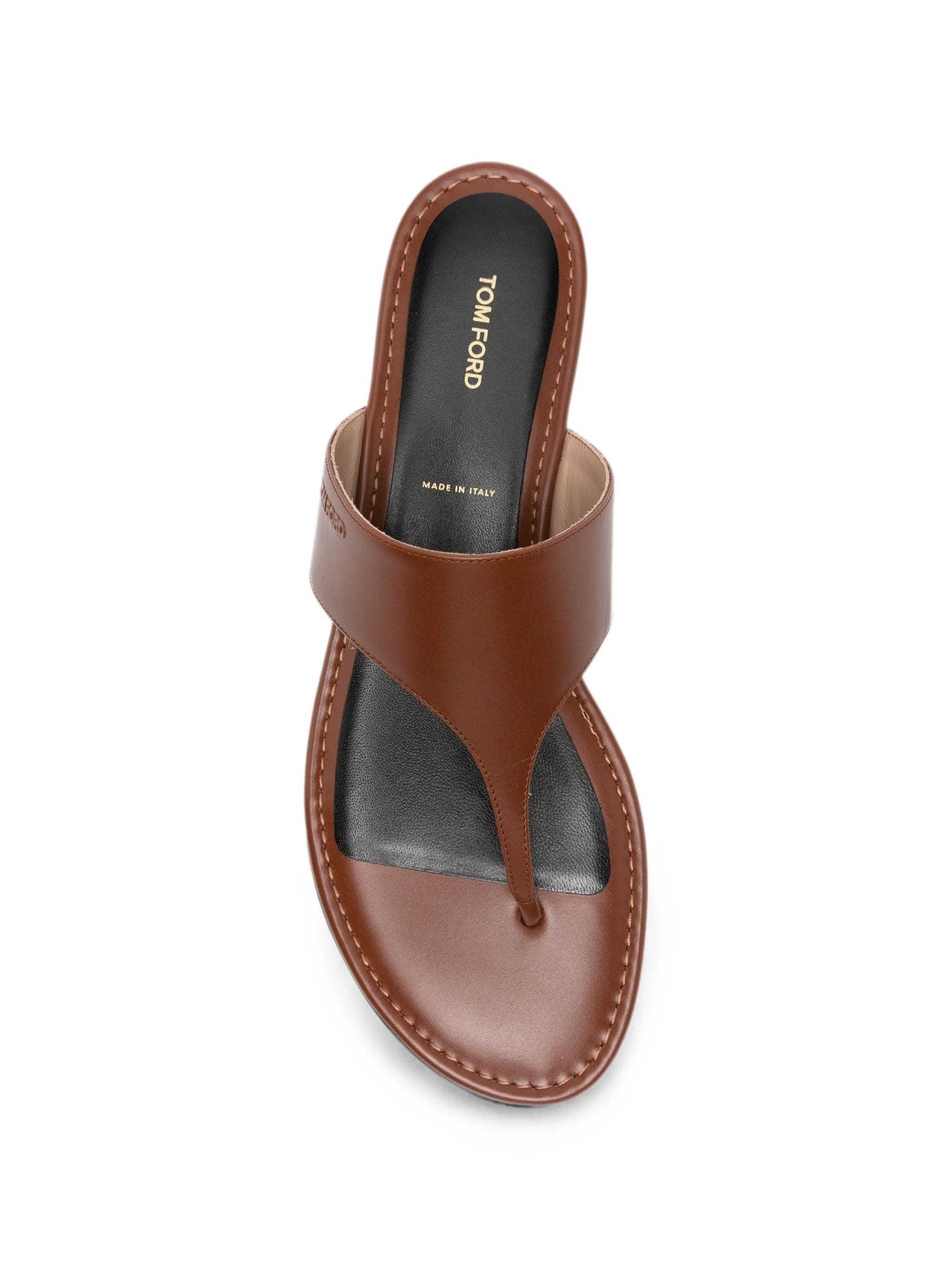 TOM FORD open - toe leather sandals