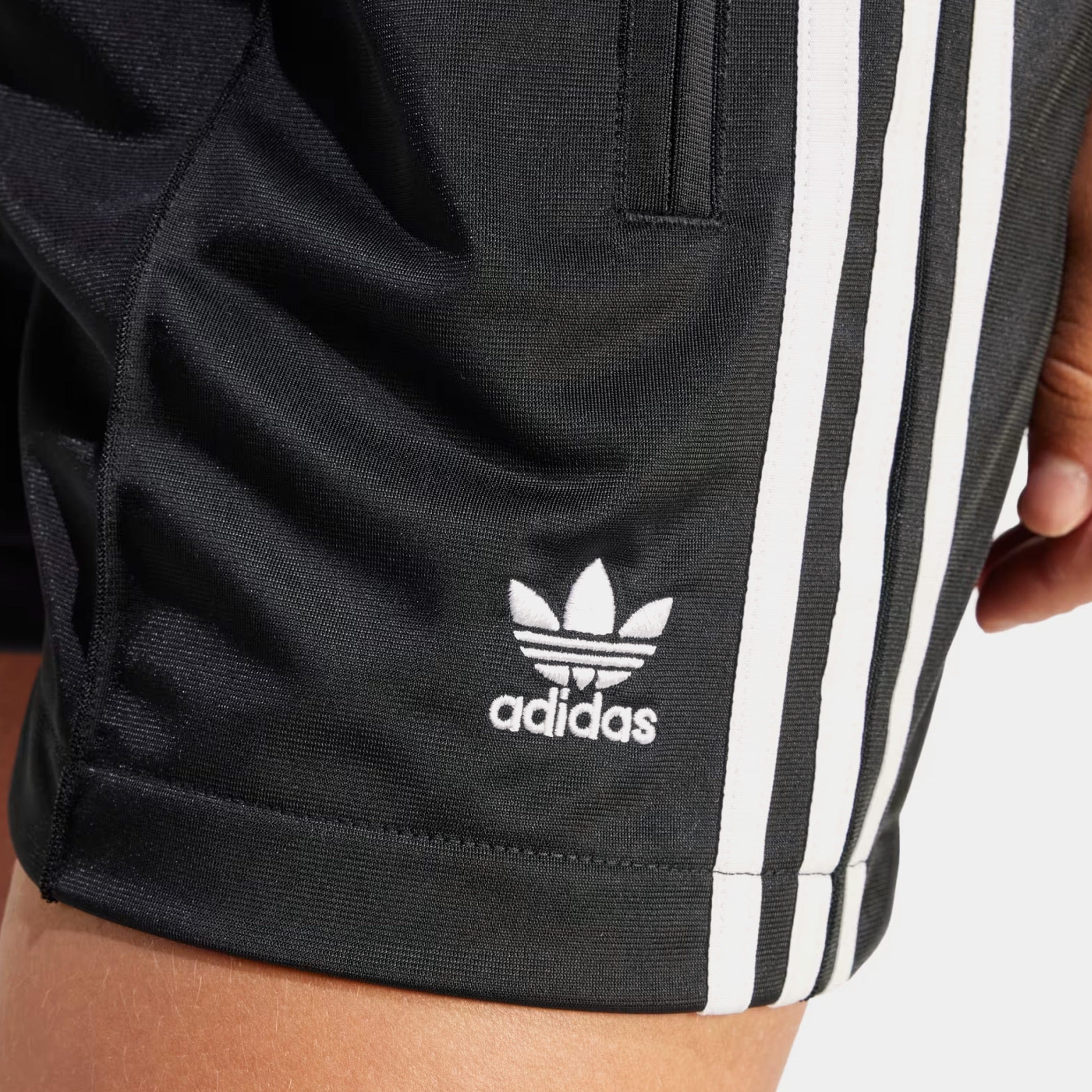 adidas Firebird Track Womens Shorts (Black/White)