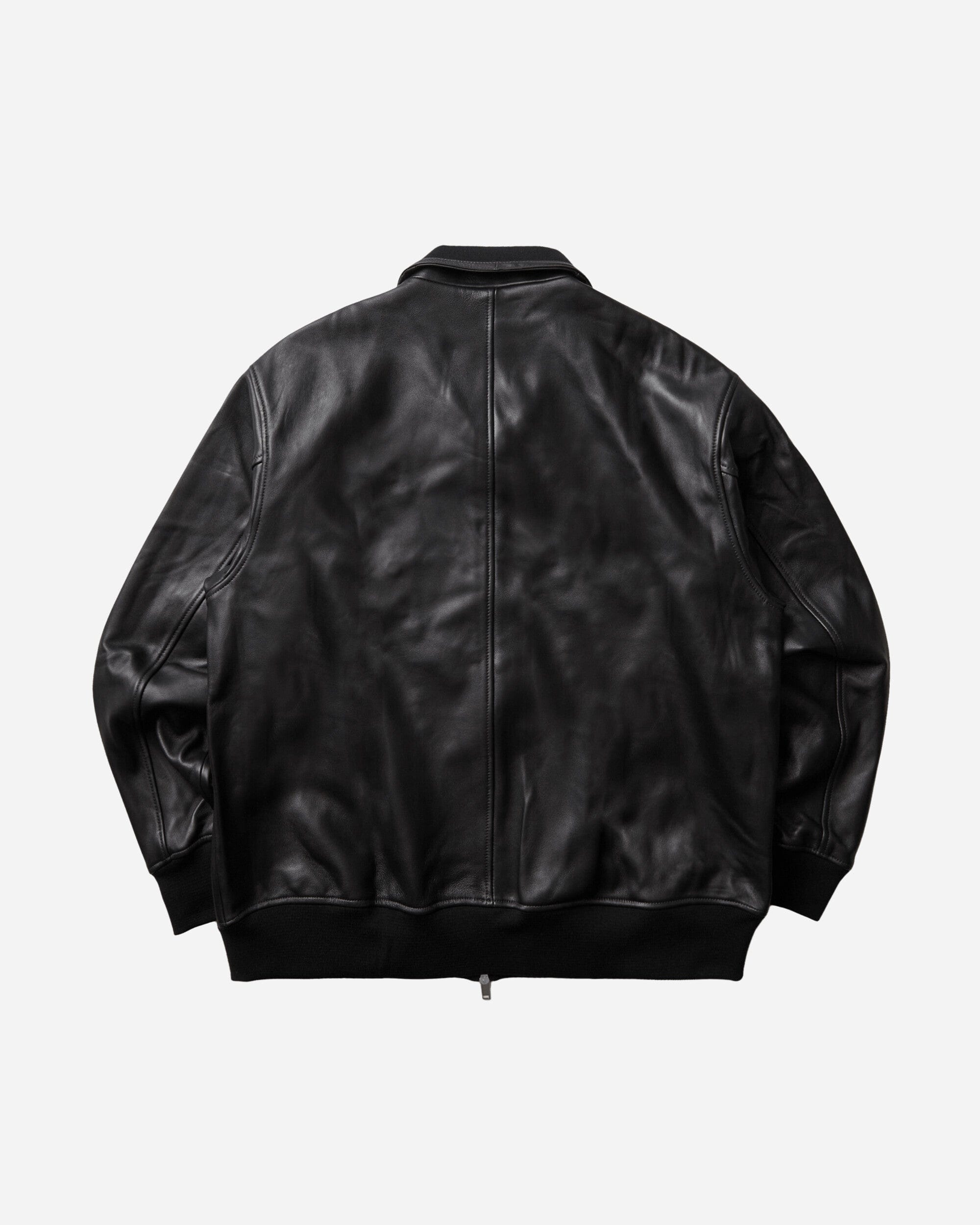 adidas A - TYPE Leather Firebird Track Top Black