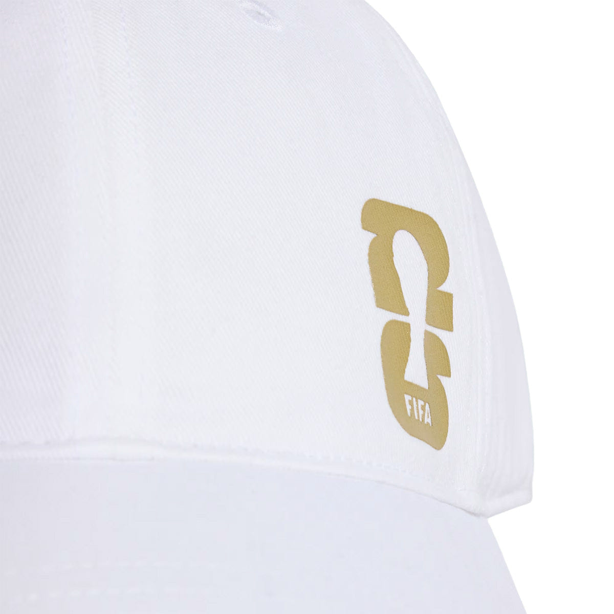 adidas FIFA World Cup 26 Official Emblem Cap White/ Dark Football Gold