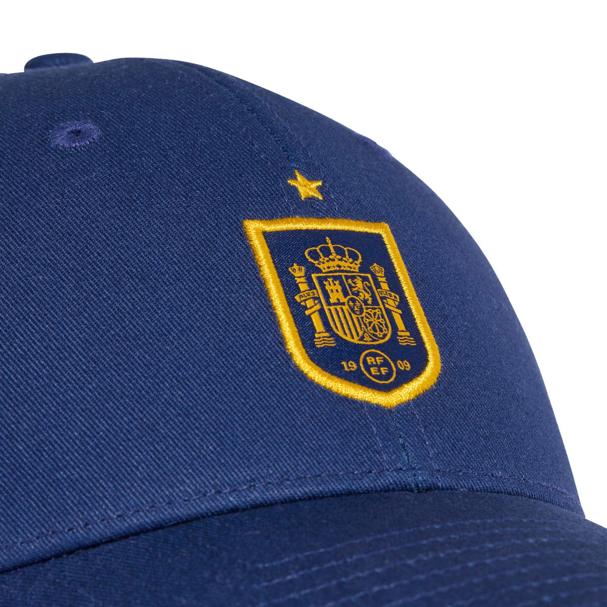 adidas RFEF Spain Youth Baseball Cap Dark Blue/Crew Yellow