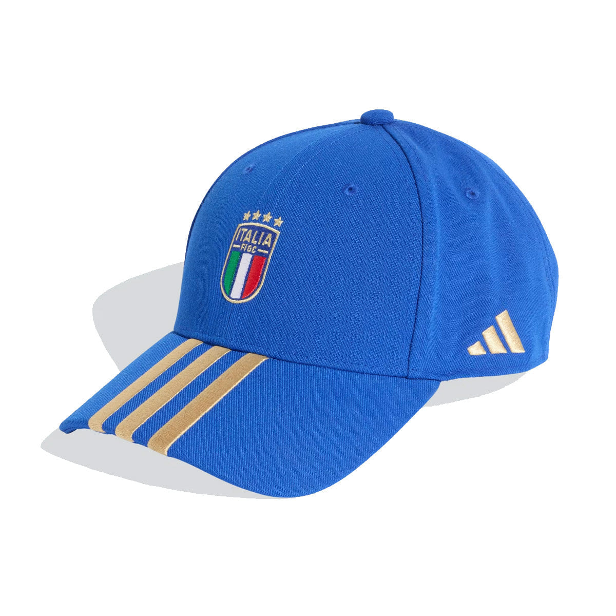 adidas Italy Youth Soccer Cap Bold Blue/Hazy Beige