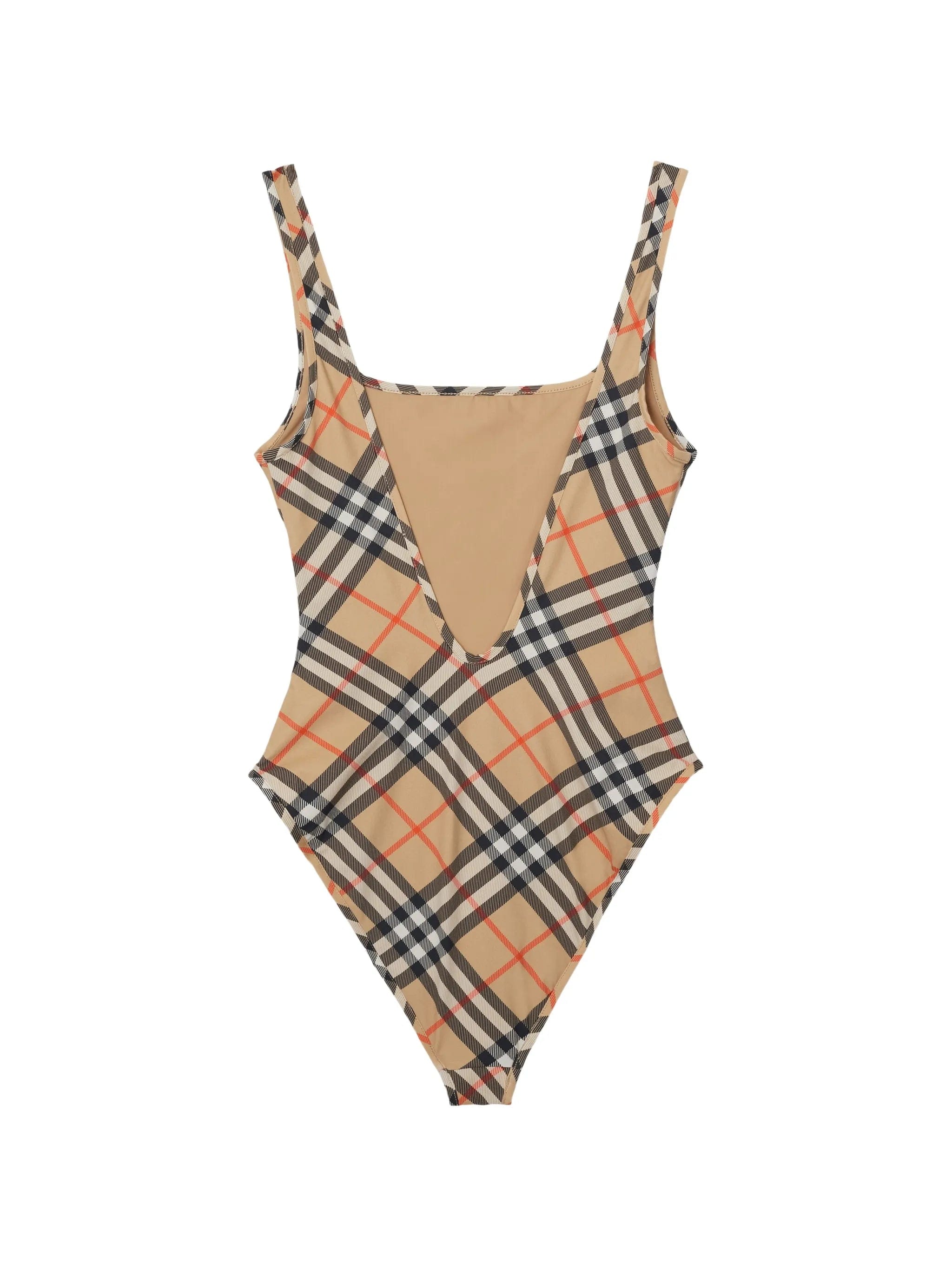 Burberry Check swimsuit