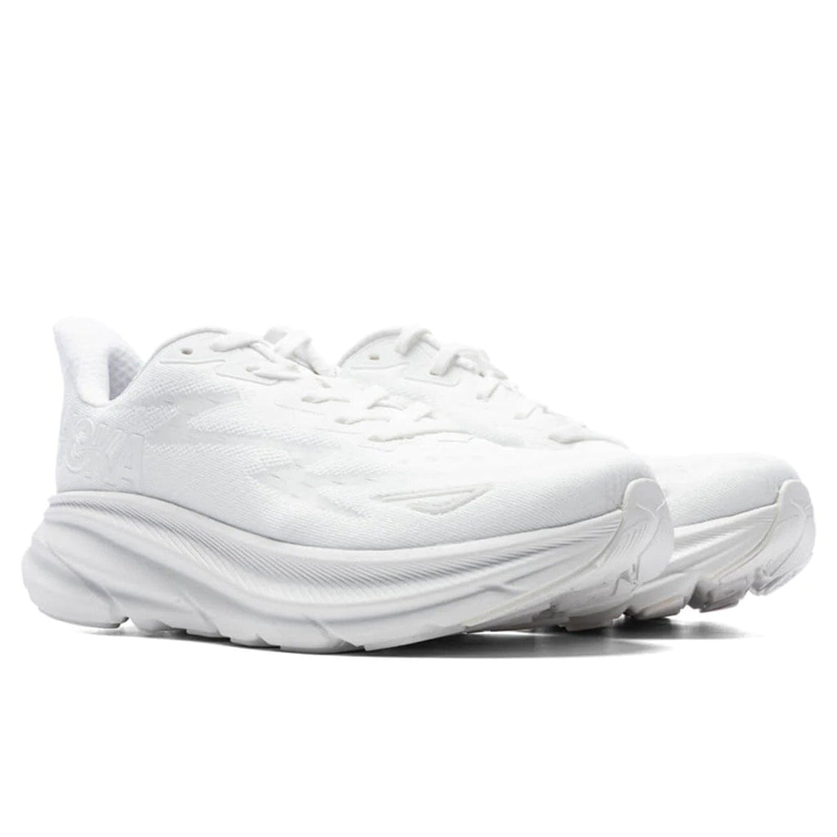 Hoka WMNS CLIFTON 9 - WHITE / WHITE