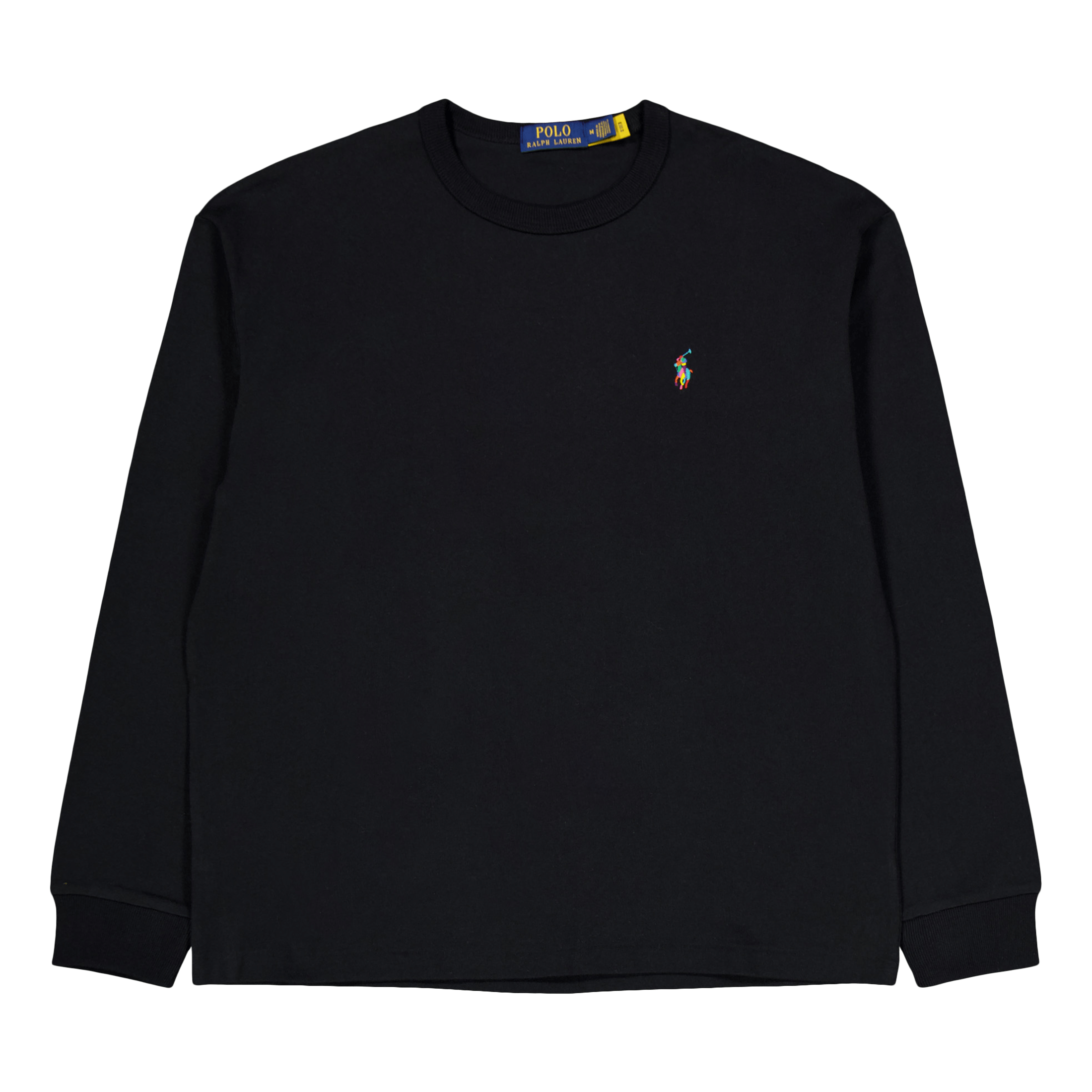 Polo Ralph Lauren Relaxed Fit Big Pony Jersey T - Shirt Polo Black
