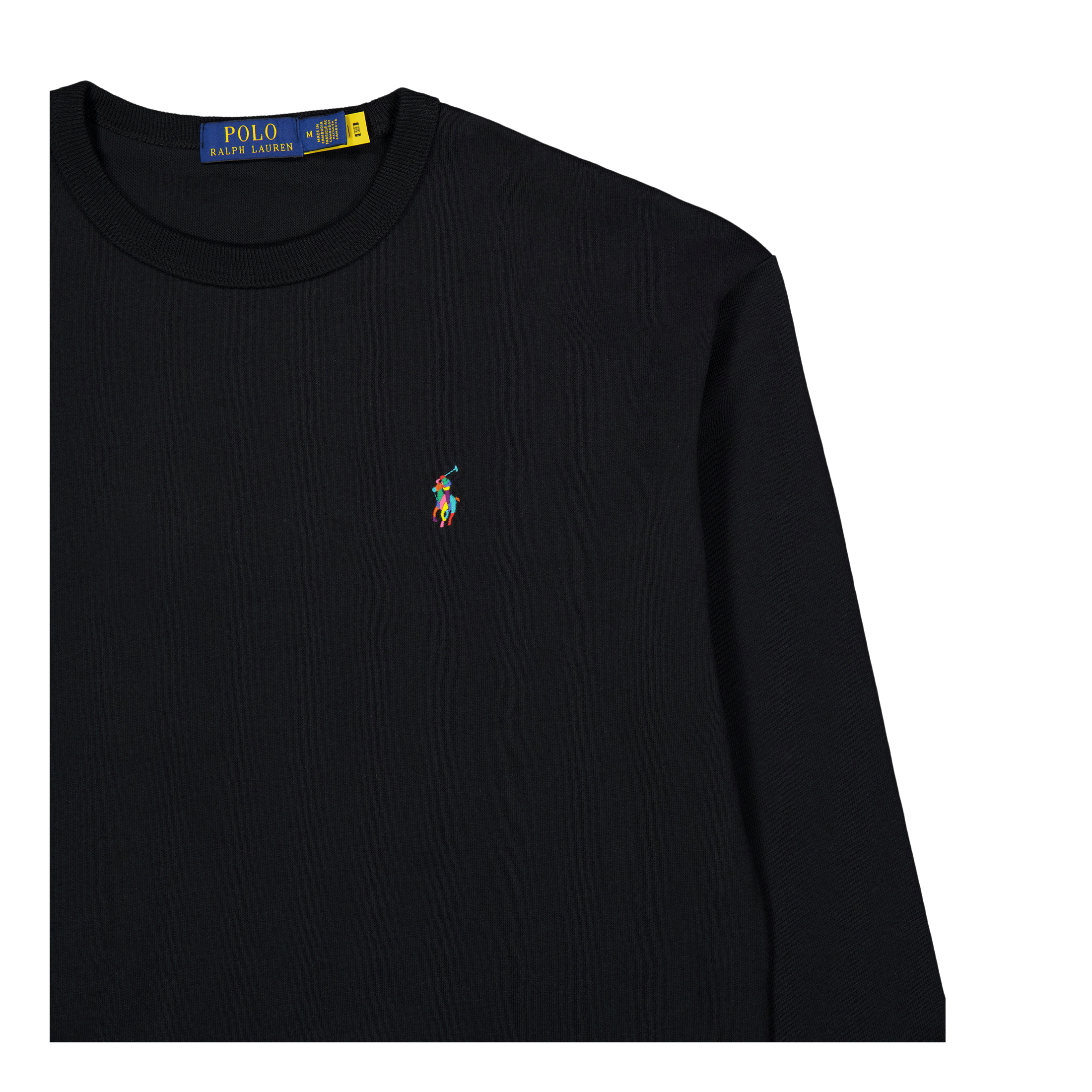 Polo Ralph Lauren Relaxed Fit Big Pony Jersey T - Shirt Polo Black