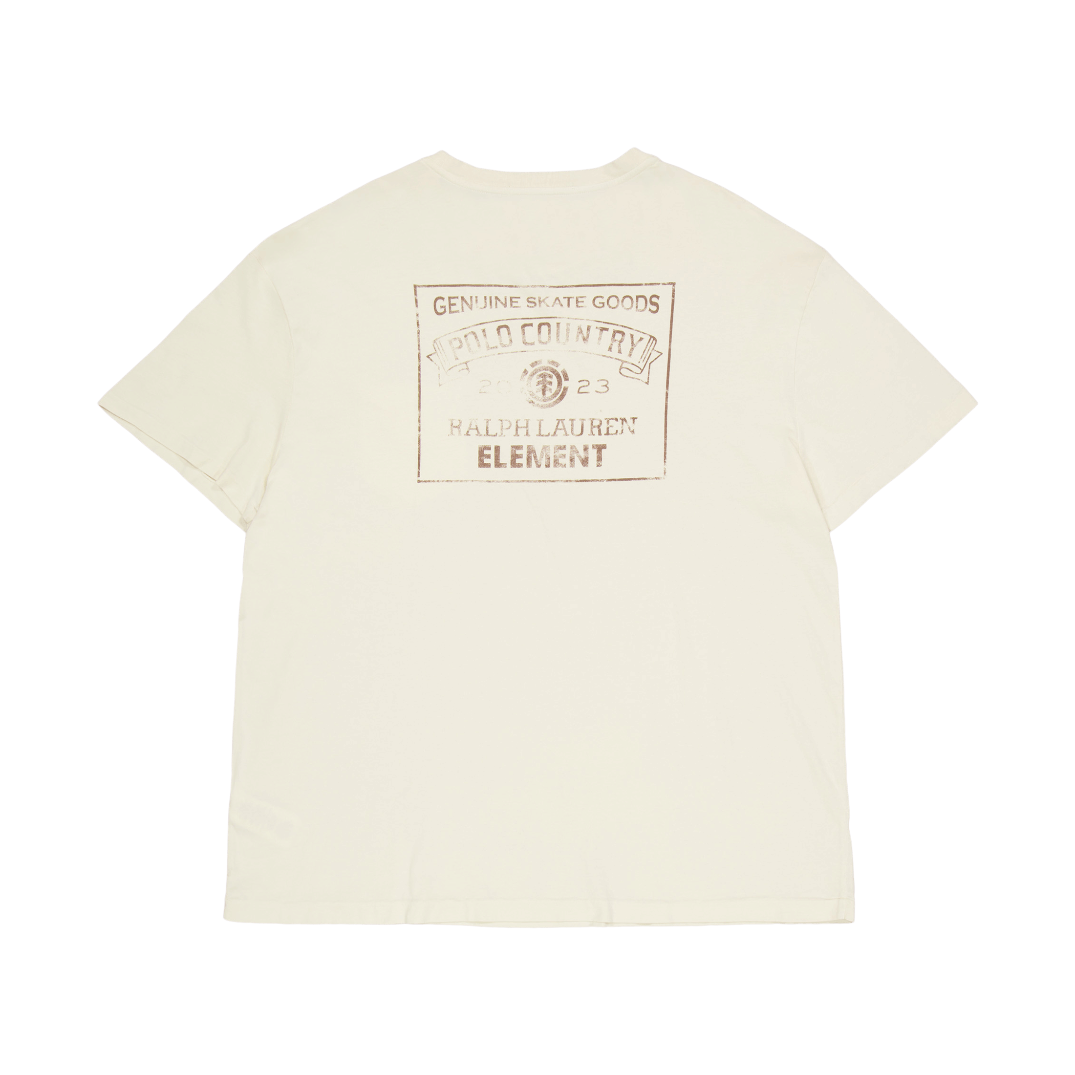 Polo Ralph Lauren Polo x Element Big Fit Jersey T - Shirt Ecru