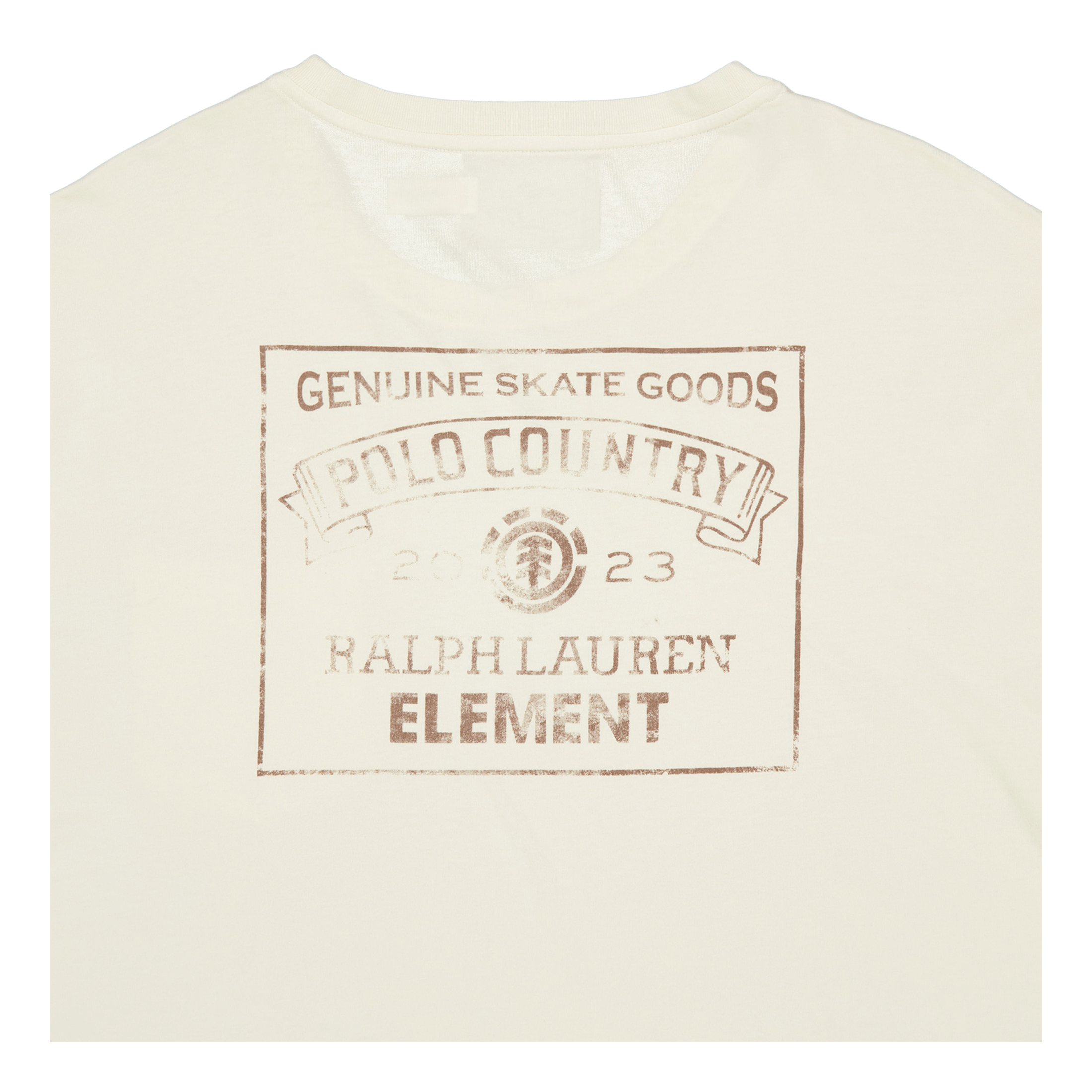 Polo Ralph Lauren Polo x Element Big Fit Jersey T - Shirt Ecru