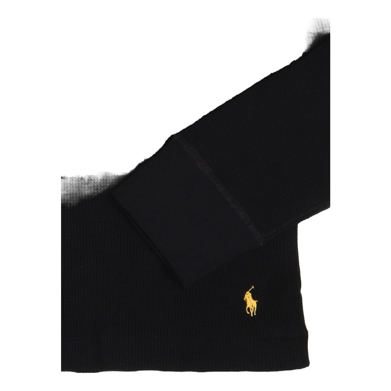 Polo Ralph Lauren L/s Crew - crew - sleep Top Polo Black Gold Bugle Pp