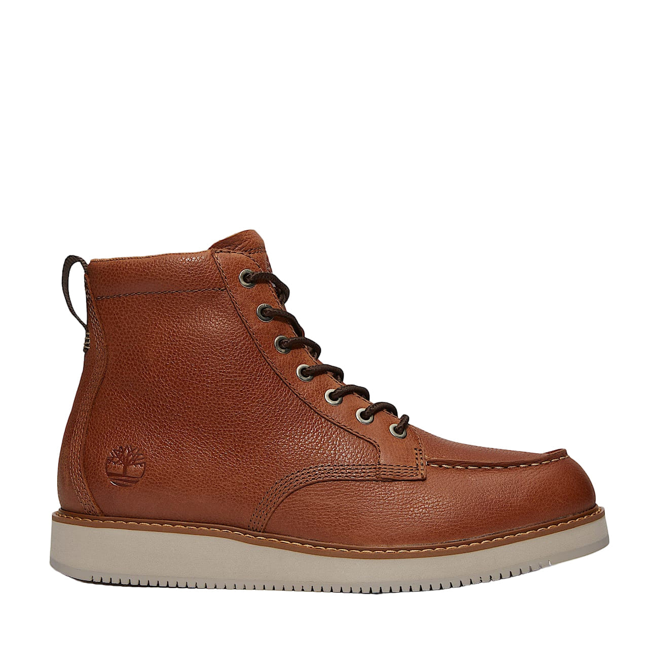Timberland Men's Redwood Edge Mid Lace - Up Boot Medium Brown Full - Grain