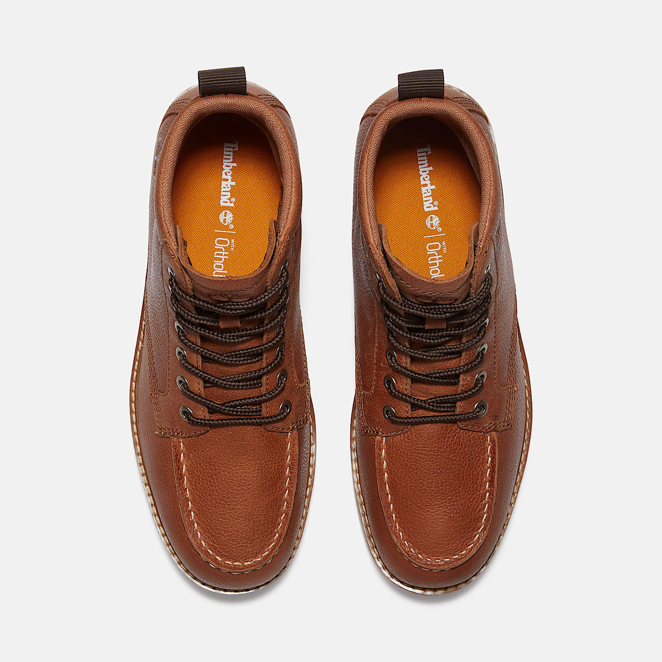 Timberland Men's Redwood Edge Mid Lace - Up Boot Medium Brown Full - Grain