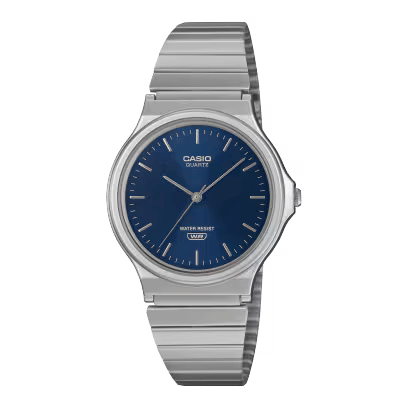 Casio MQ - 24DA - 2A – Silver/Blue Analog
