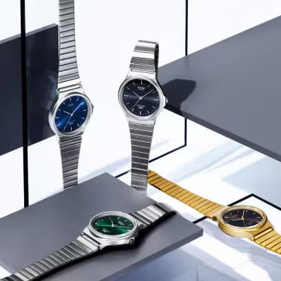 Casio MQ - 24DA - 2A – Silver/Blue Analog