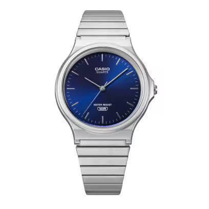 Casio MQ - 24DA - 2A – Silver/Blue Analog