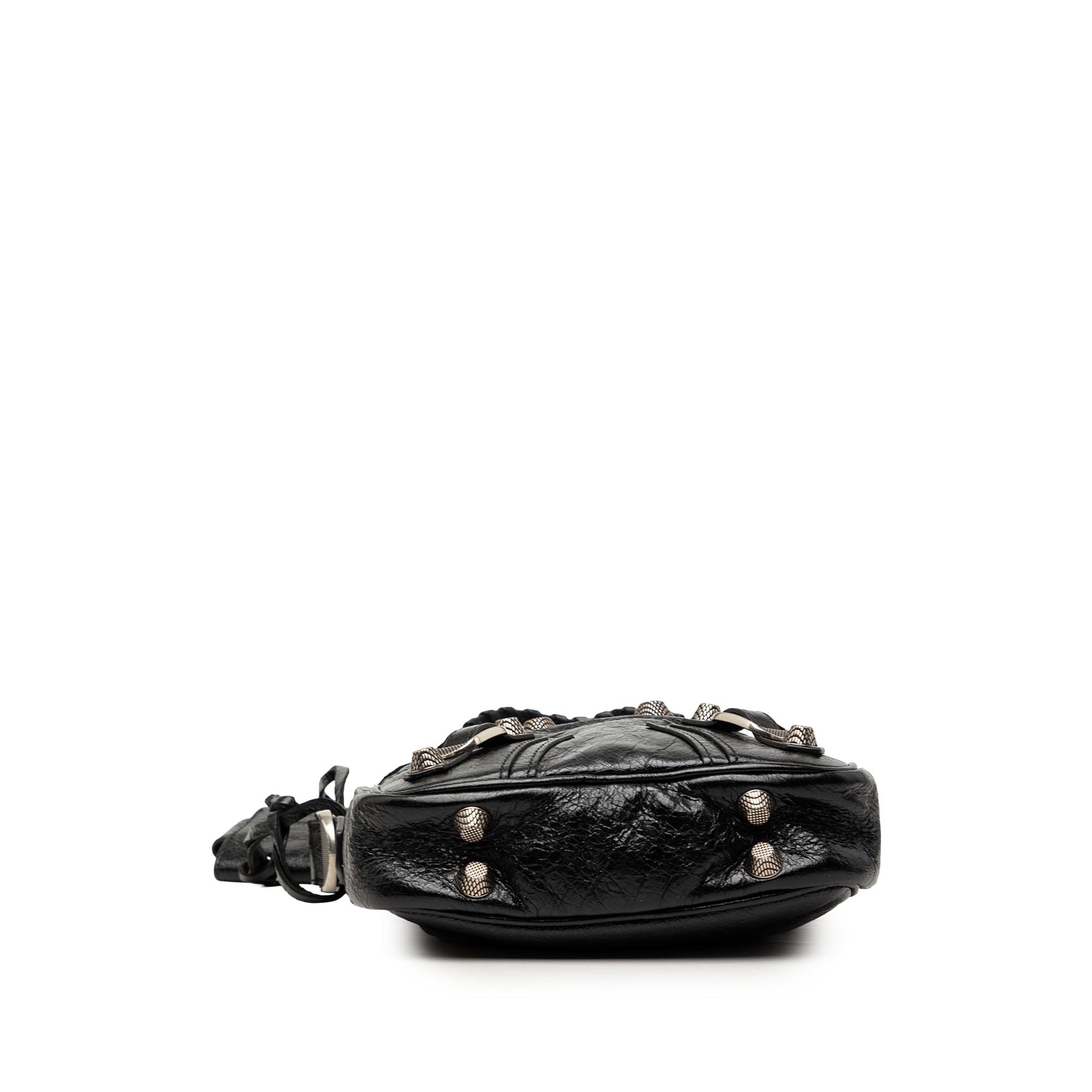 Balenciaga Lambskin Motocross Le Cagole Messenger Bag