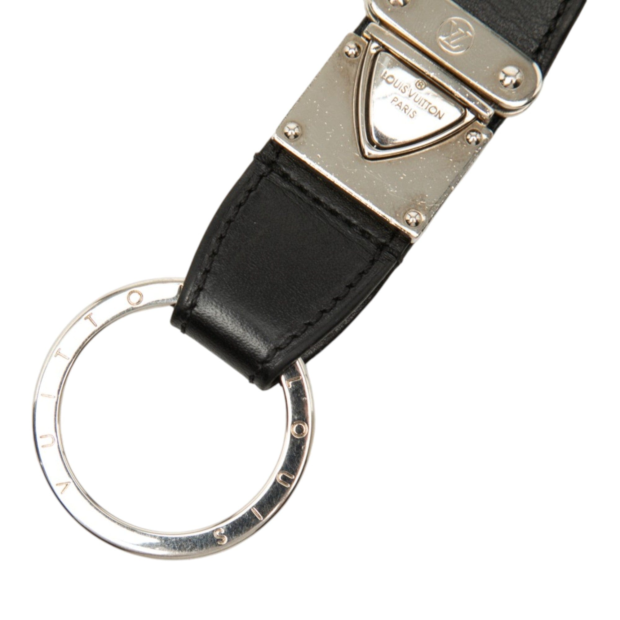 Louis Vuitton Leather Valet Ring Key Chain