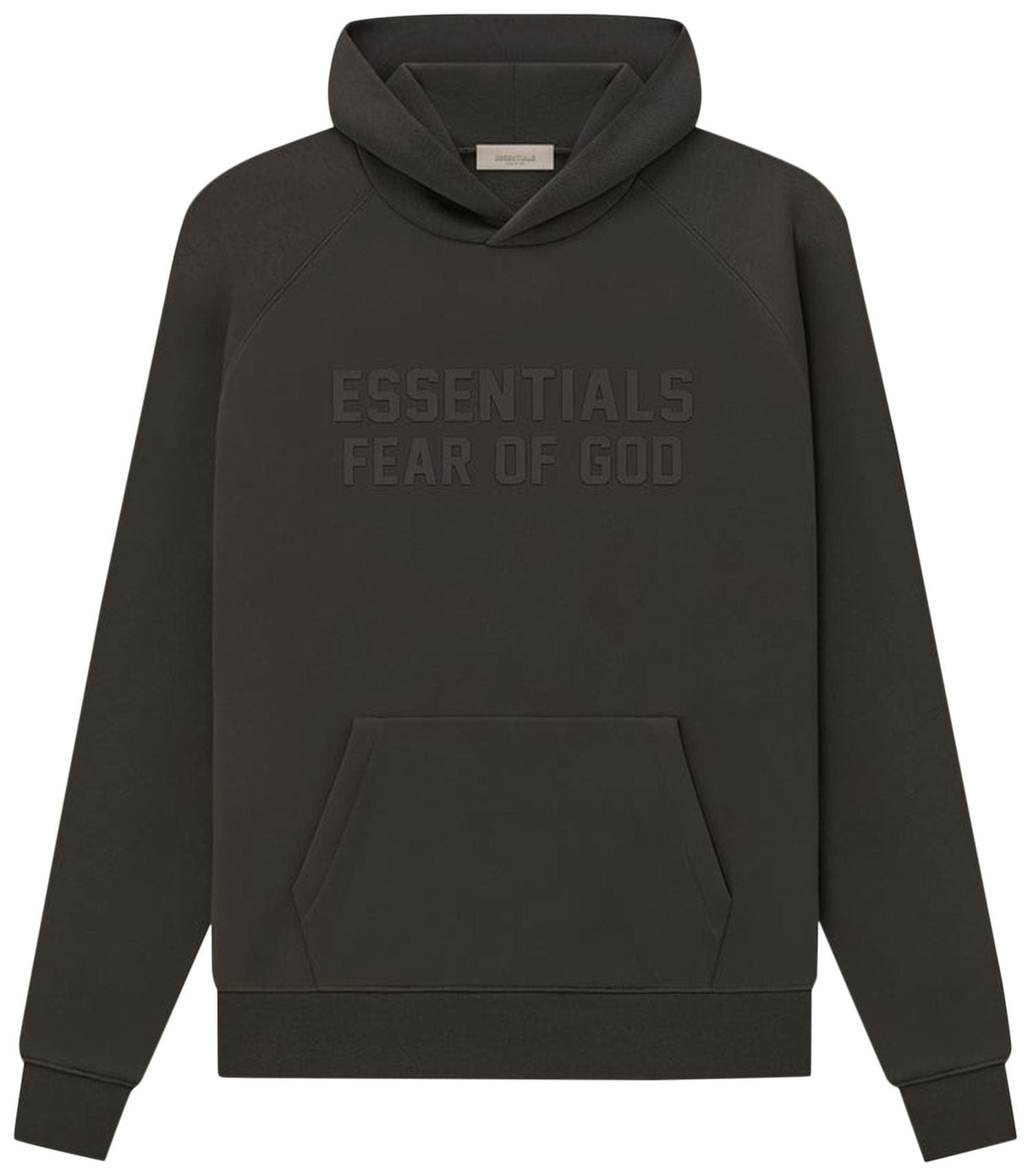 Fear of God Essentials Hoodie Off Black (SS23)