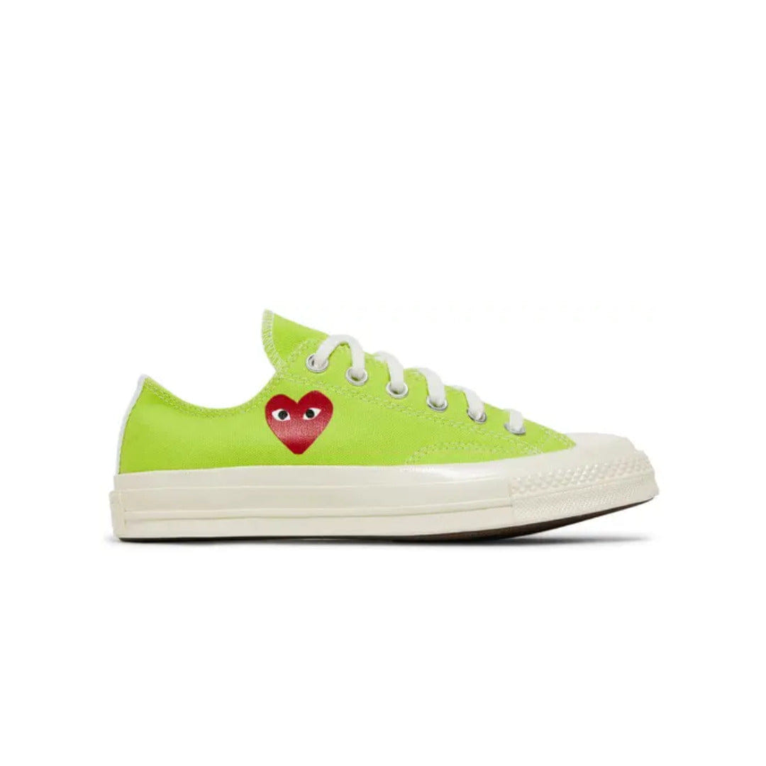 Converse Comme des Garçons PLAY x Converse Chuck 70 Low Bright Green