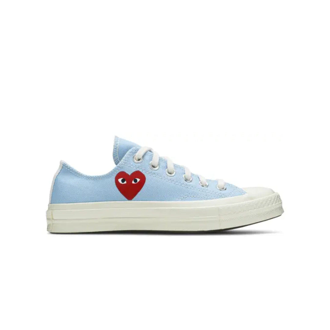 Converse Comme des Garçons PLAY x Converse Chuck 70 Low Bright Blue