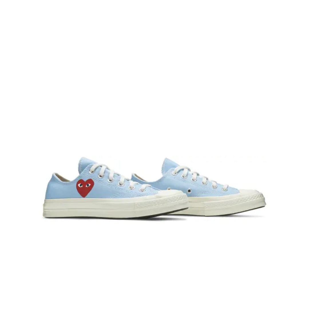 Converse Comme des Garçons PLAY x Converse Chuck 70 Low Bright Blue