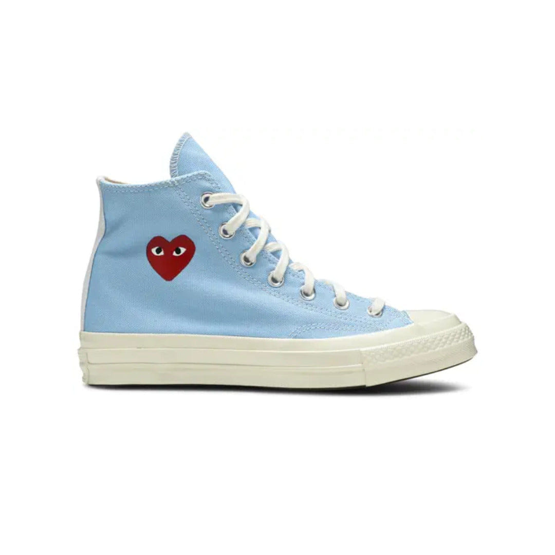 Converse Comme des Garçons PLAY x Converse Chuck 70 High Bright Blue