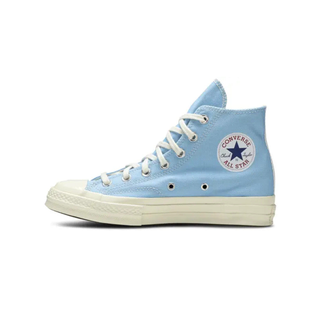 Converse Comme des Garçons PLAY x Converse Chuck 70 High Bright Blue