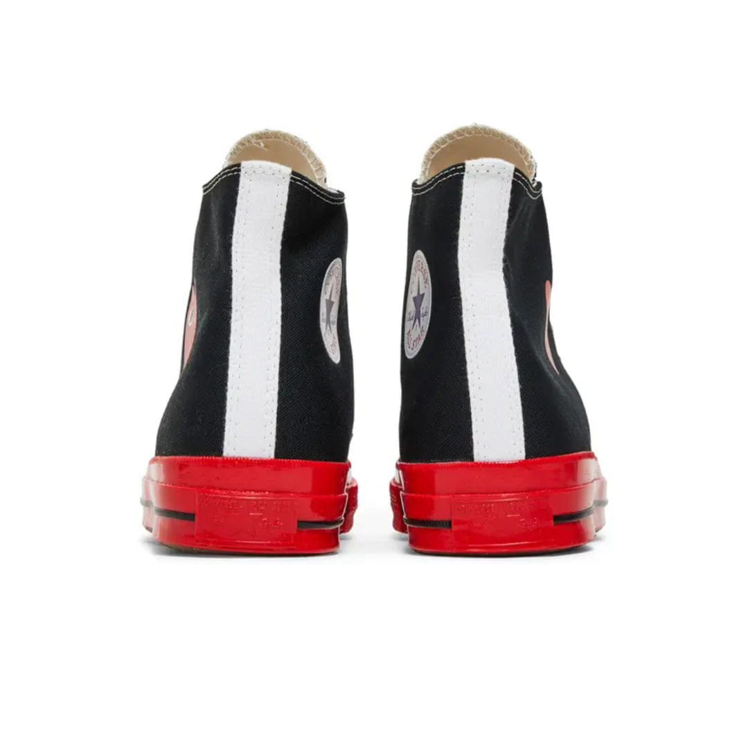 Converse Comme des Garçons Play x Converse Chuck 70 High Black Red