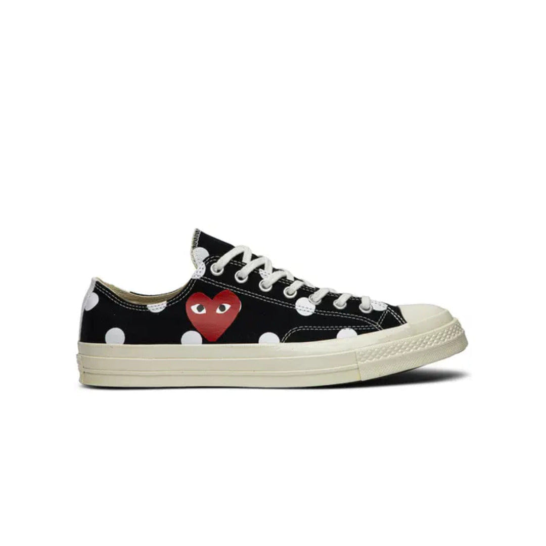 Converse Comme des Garçons x Converse Chuck Taylor All Star 70 Low Polka Dot - Black