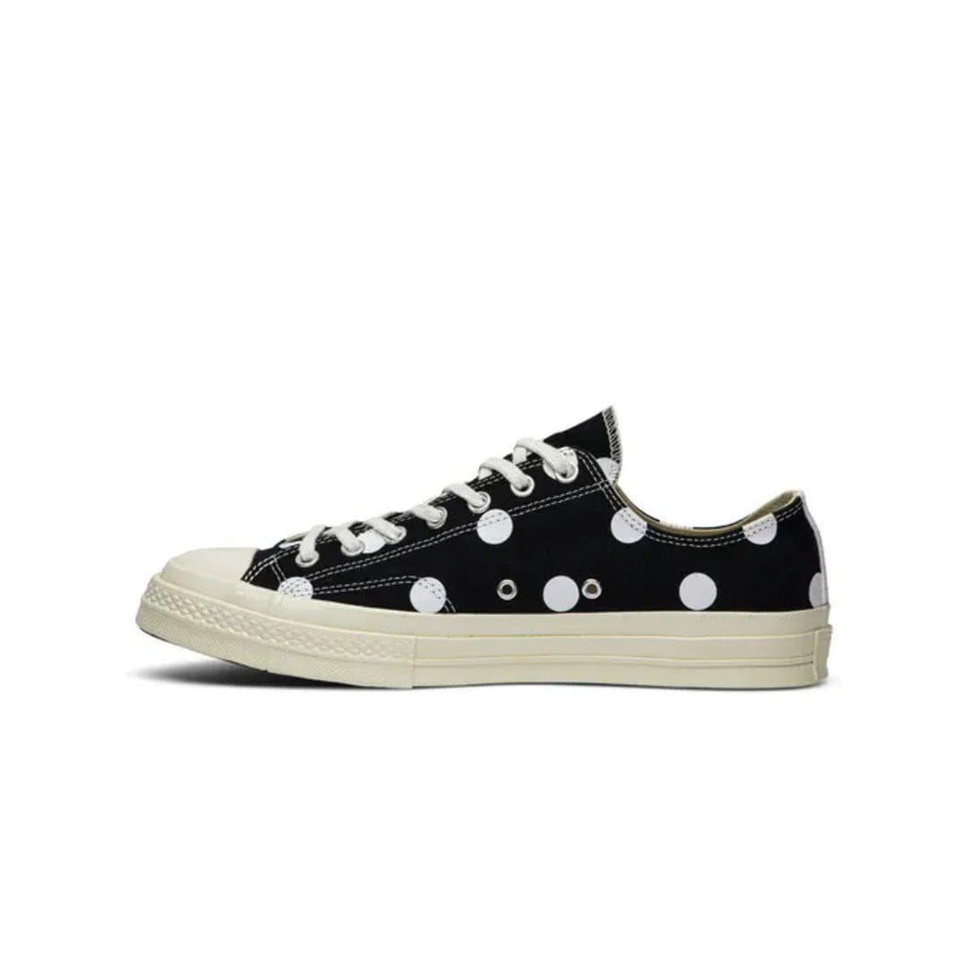 Converse Comme des Garçons x Converse Chuck Taylor All Star 70 Low Polka Dot - Black
