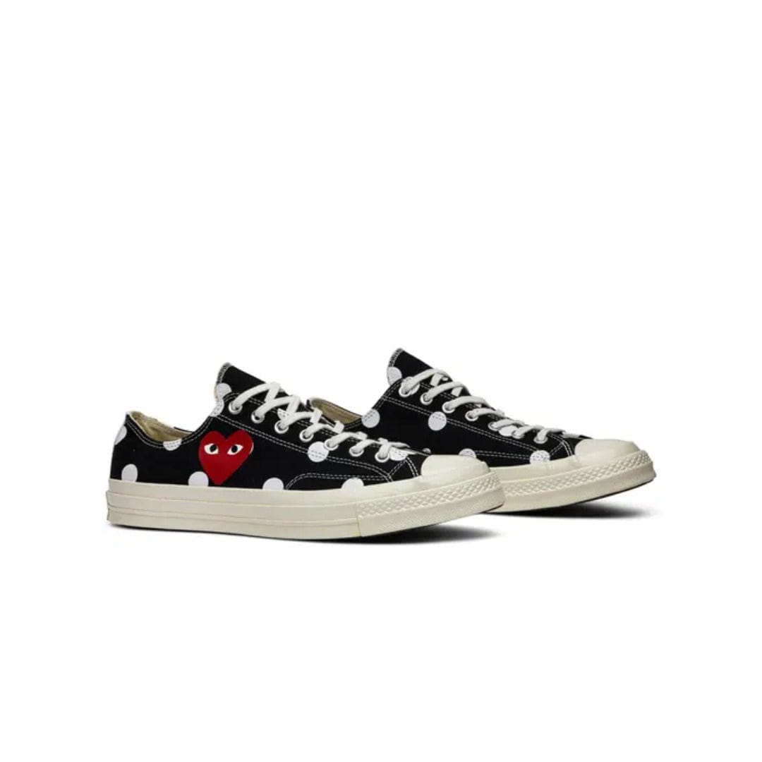 Converse Comme des Garçons x Converse Chuck Taylor All Star 70 Low Polka Dot - Black