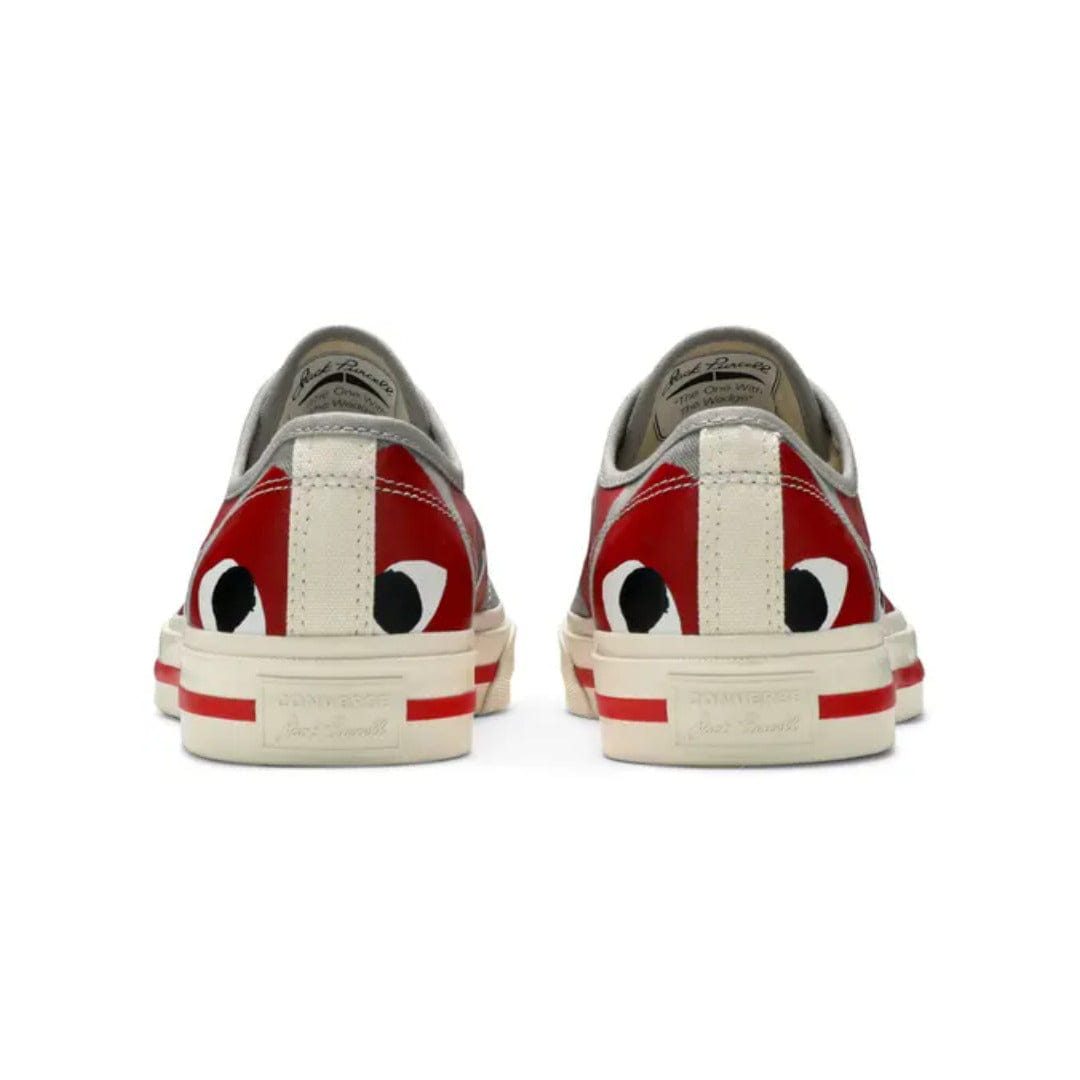 Converse Comme des Garçons PLAY x Converse Jack Purcell Drizzle Red