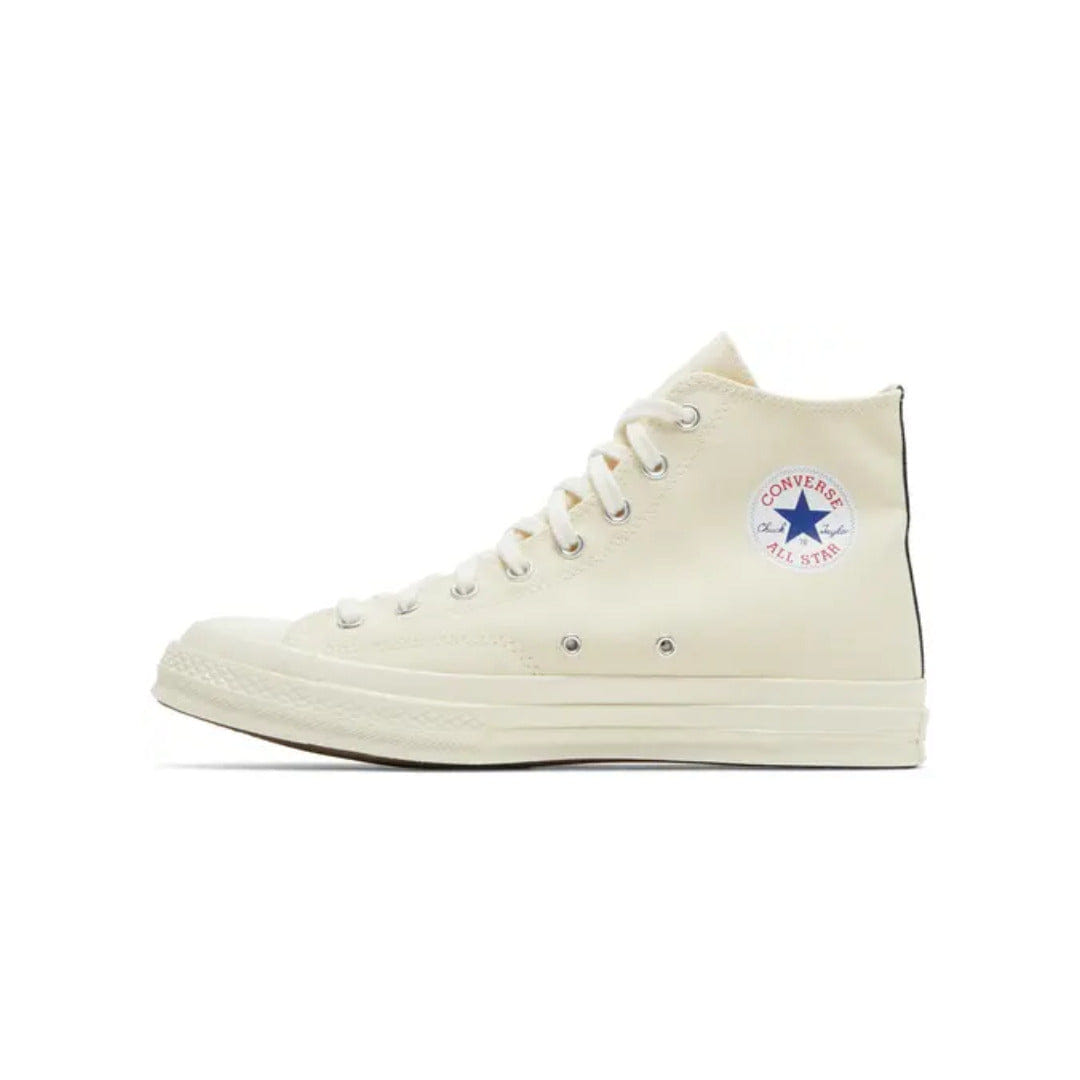Converse Comme des Garçons Play x Converse Chuck 70 High Milk