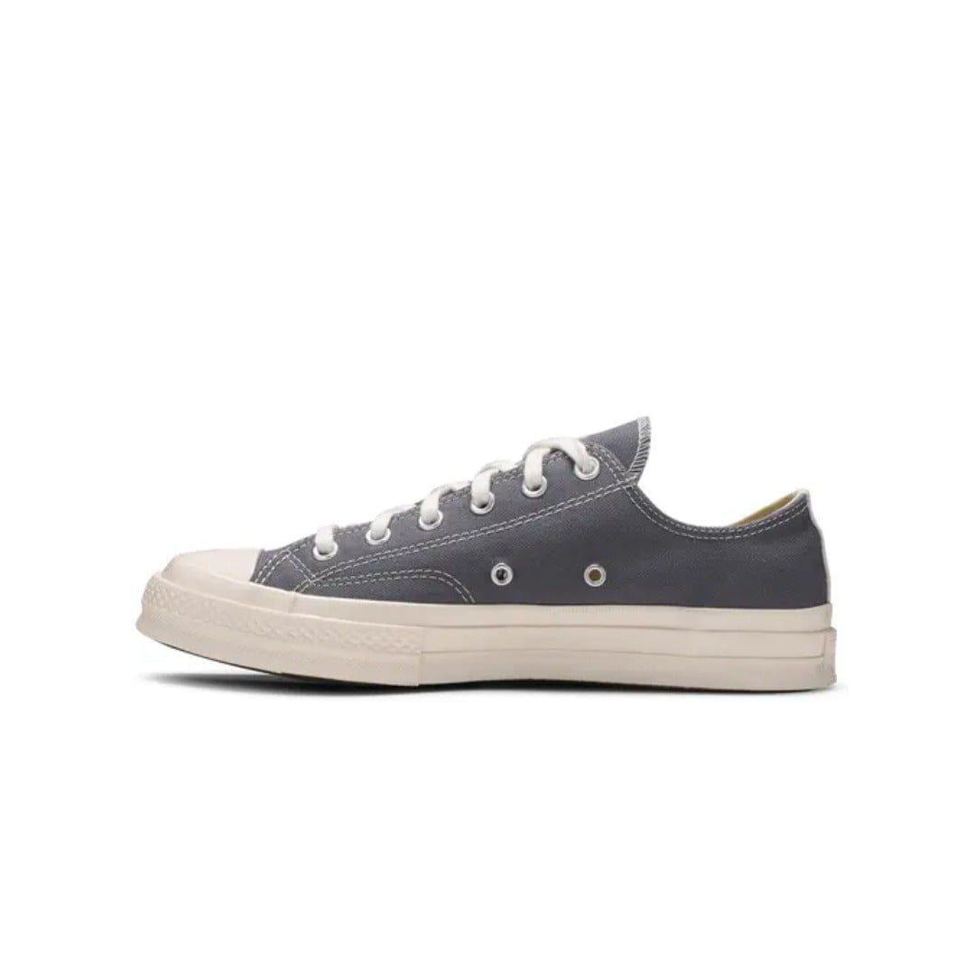 Converse Comme des Garçons PLAY x Converse Chuck 70 Low Steel Gray