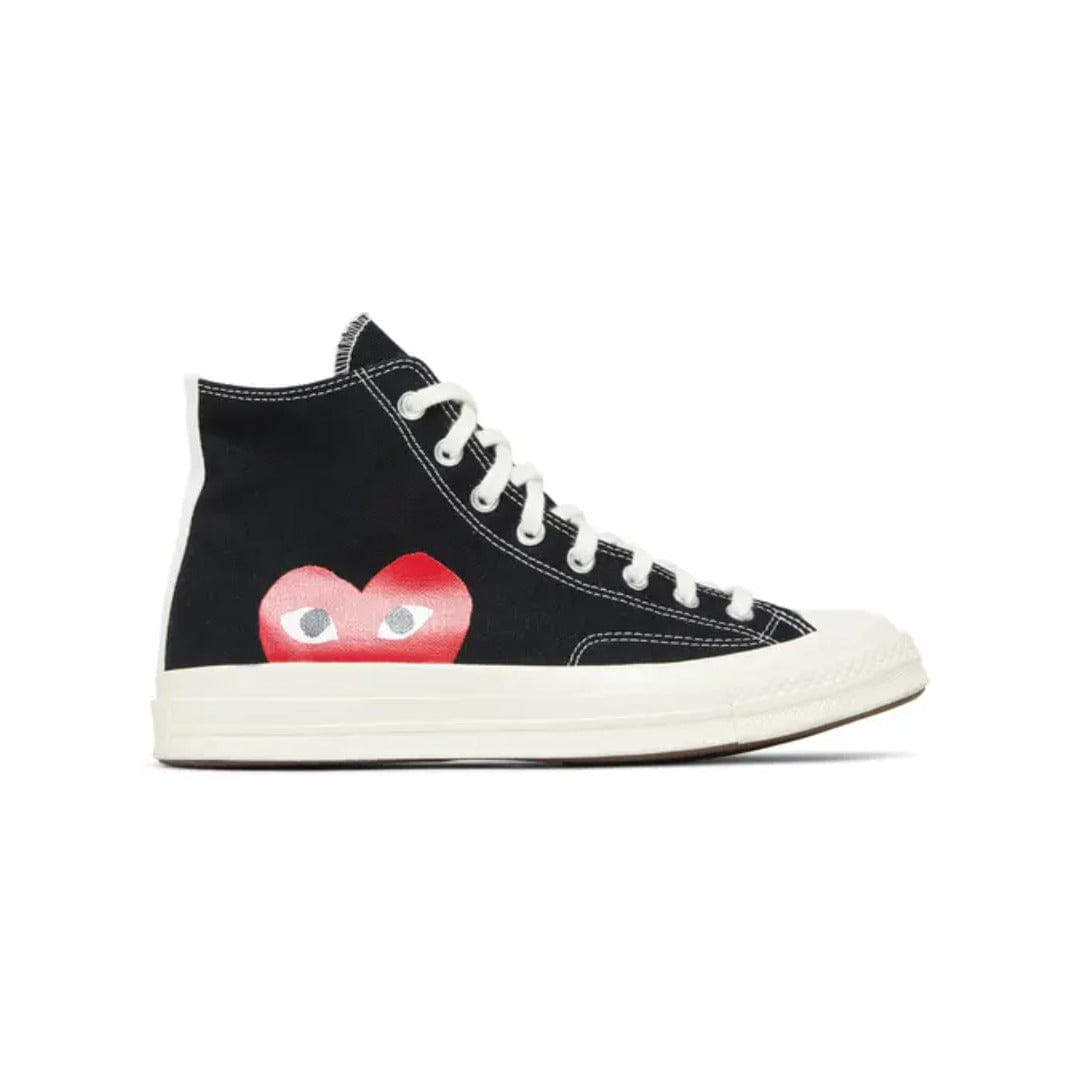 Converse Comme des Garçons Play x Converse Chuck 70 High Black