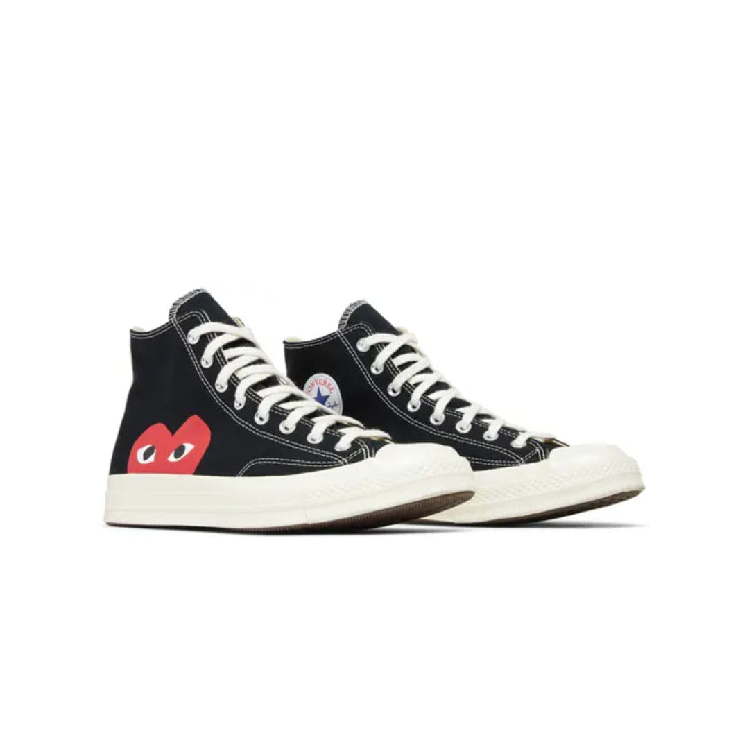 Converse Comme des Garçons Play x Converse Chuck 70 High Black