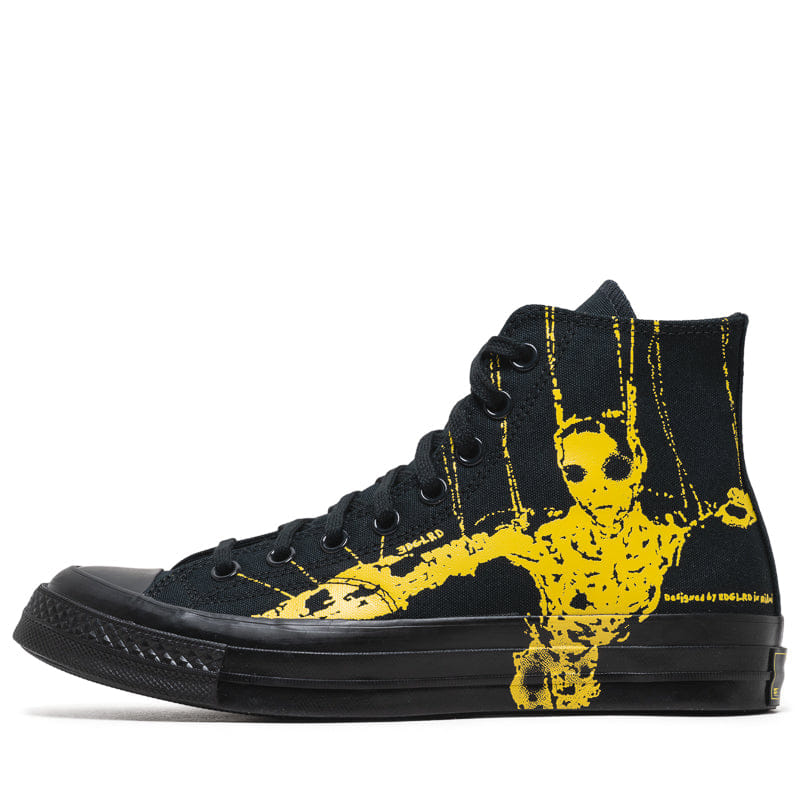 Converse EDGLRD x Converse Chuck 70 Hi - Black/Yellow