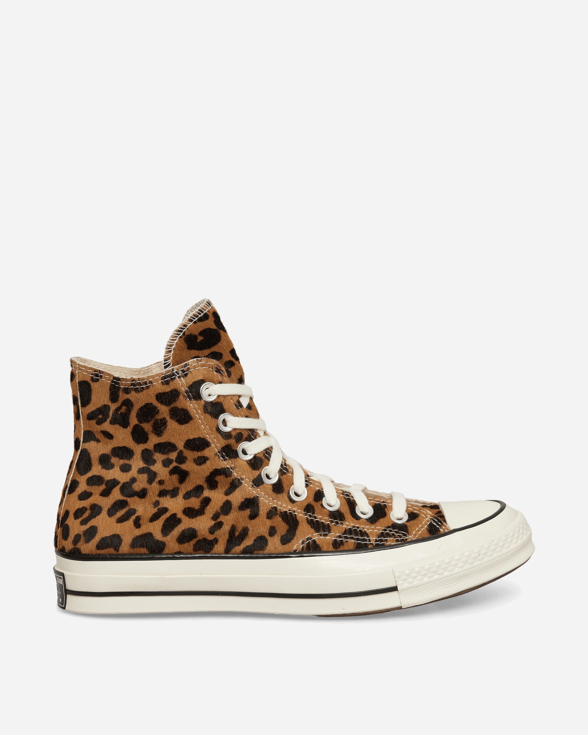 Converse Chuck 70 Leopard Pony Hair Sneakers Black / Natural Ivory
