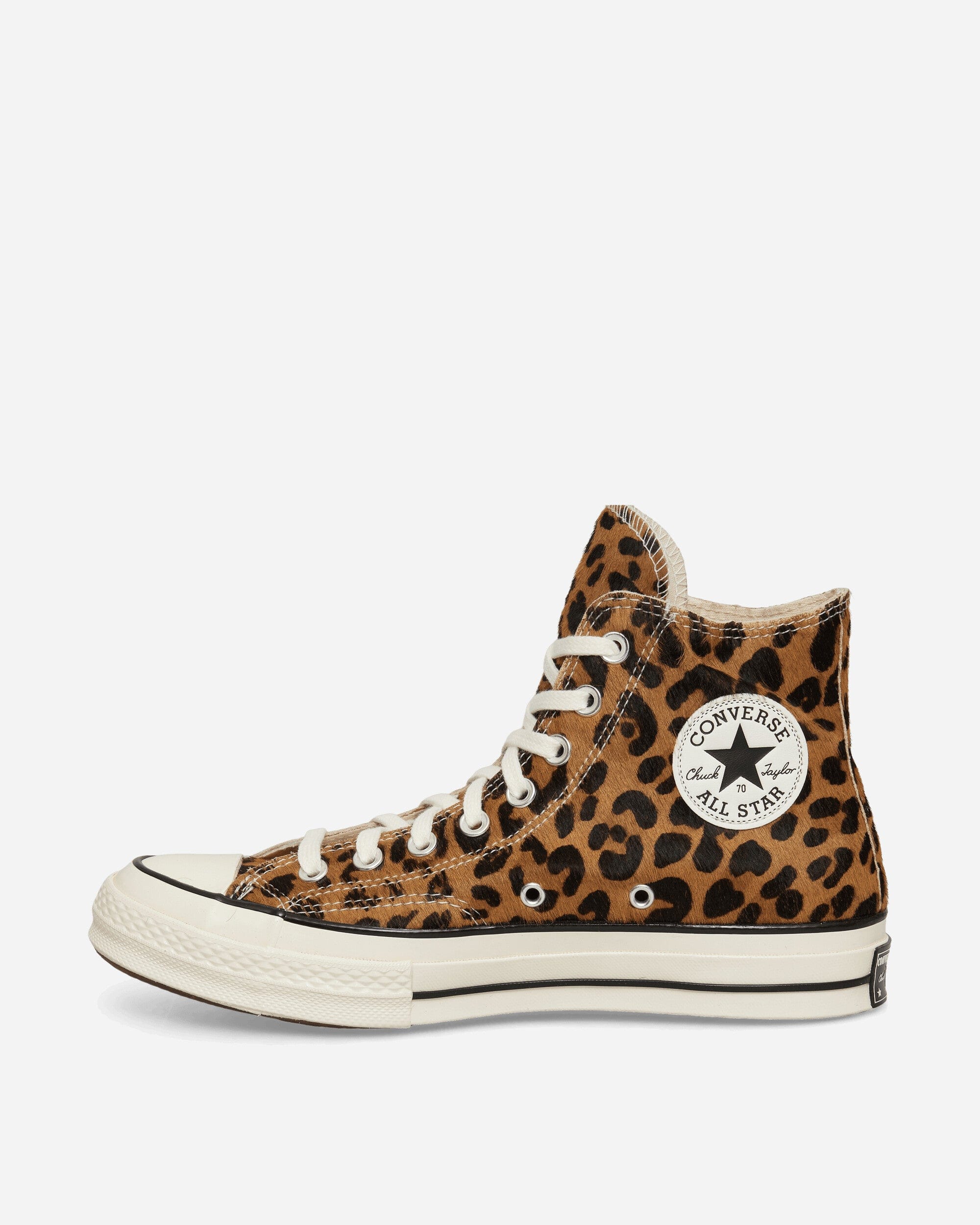 Converse Chuck 70 Leopard Pony Hair Sneakers Black / Natural Ivory