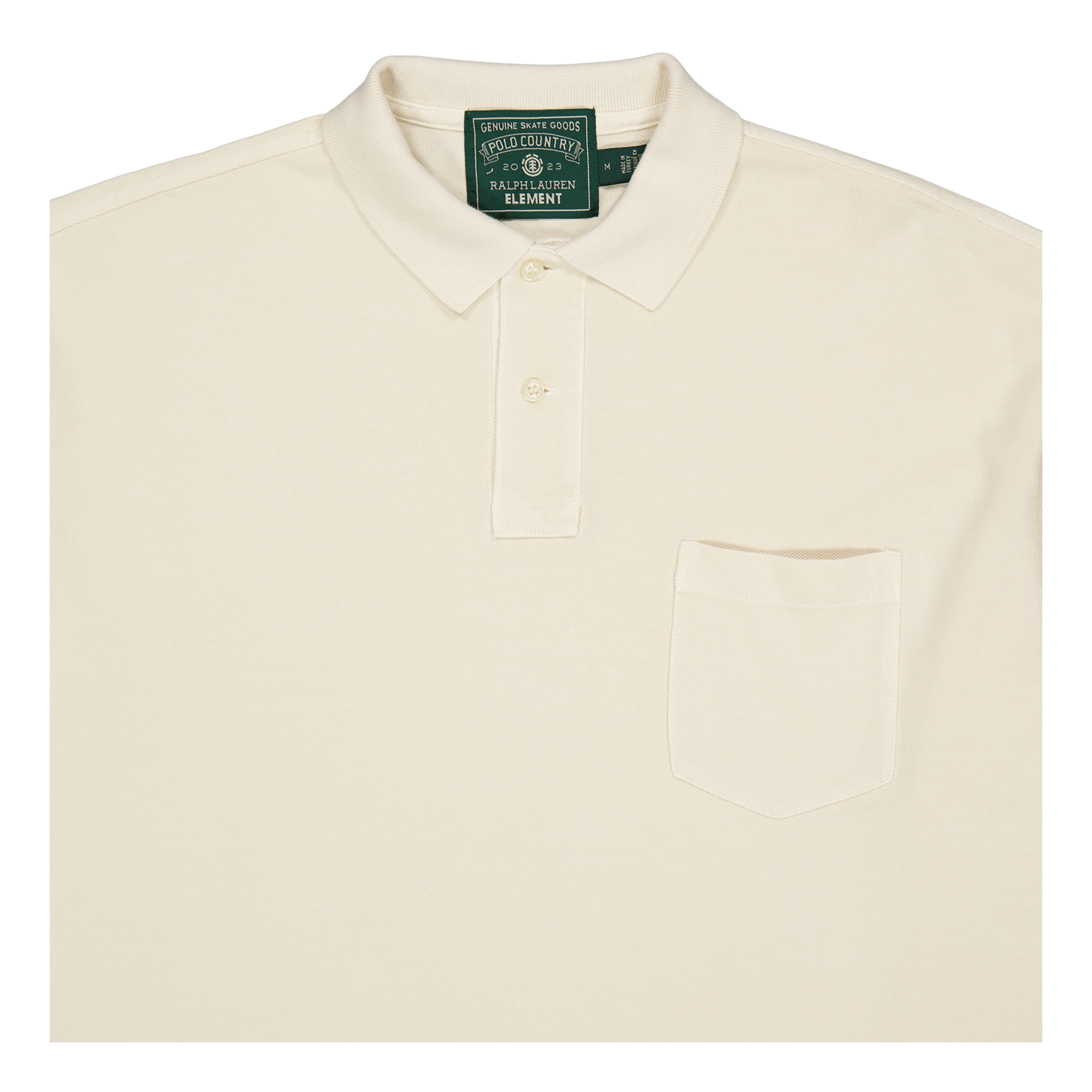 Polo Ralph Lauren Polo x Element Big Fit Mesh Polo Shirt Ecru
