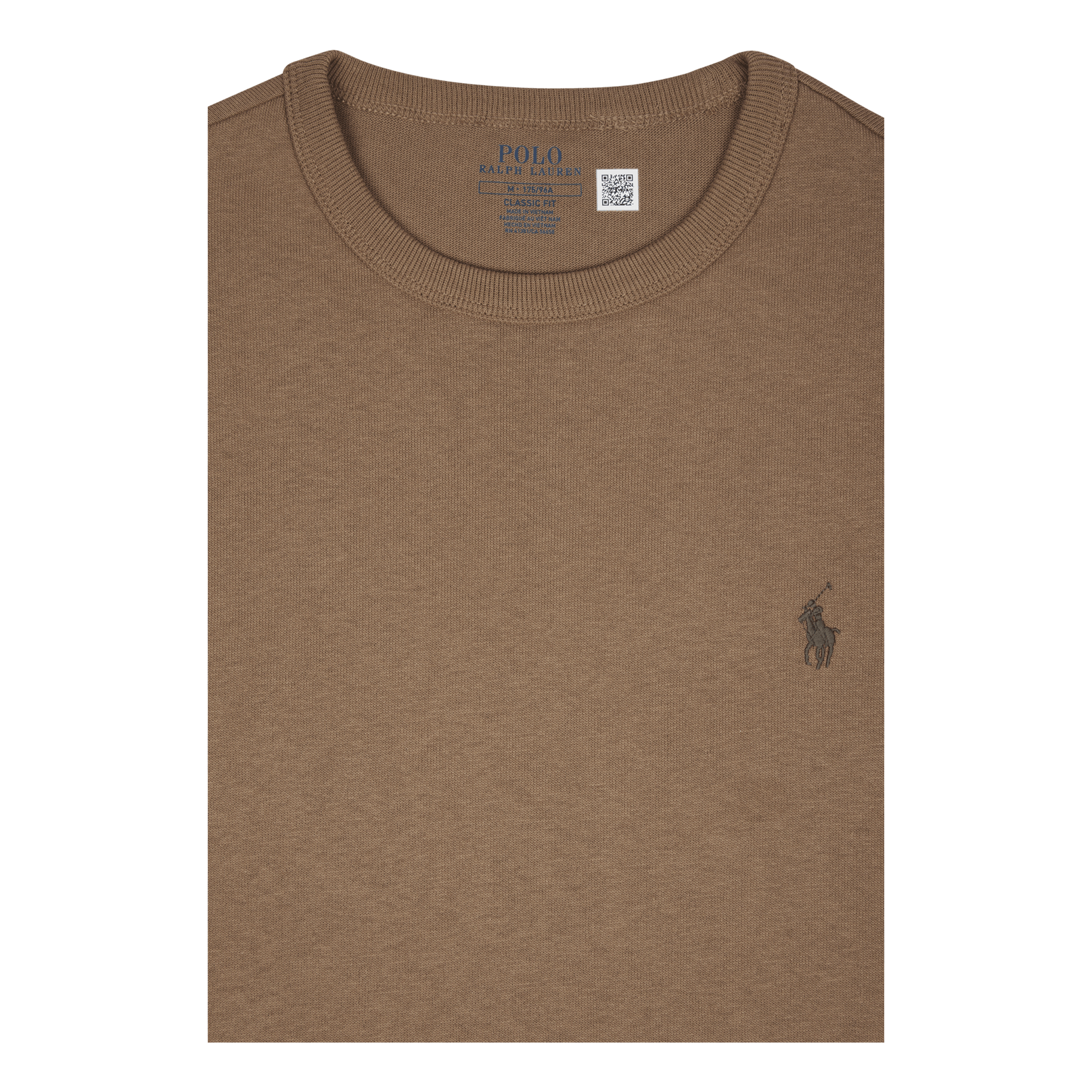 Polo Ralph Lauren Classic Fit Jersey Crewneck T - Shirt Montana Khaki