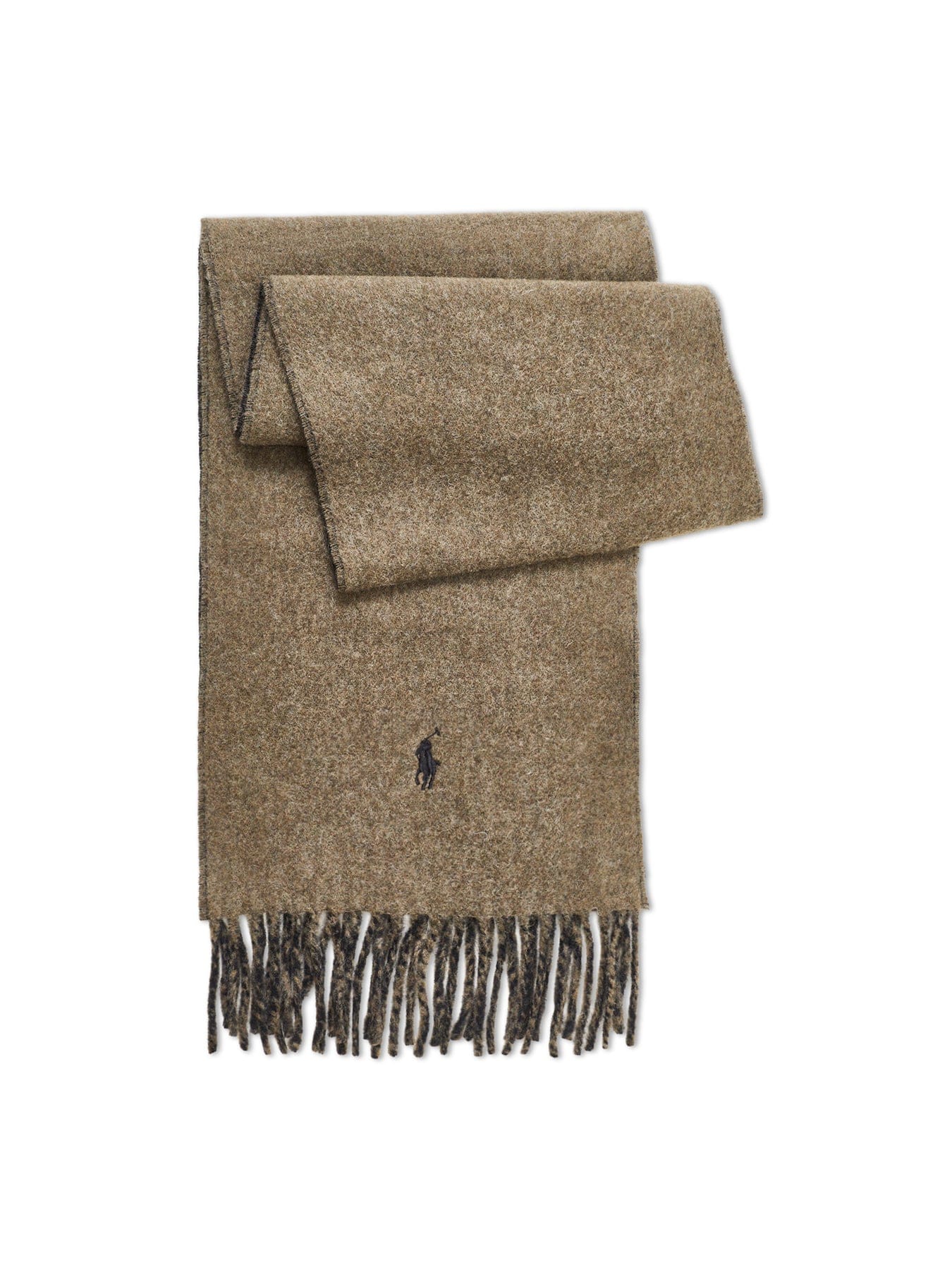 Polo Ralph Lauren Reversible Plain Wool Scarf Green
