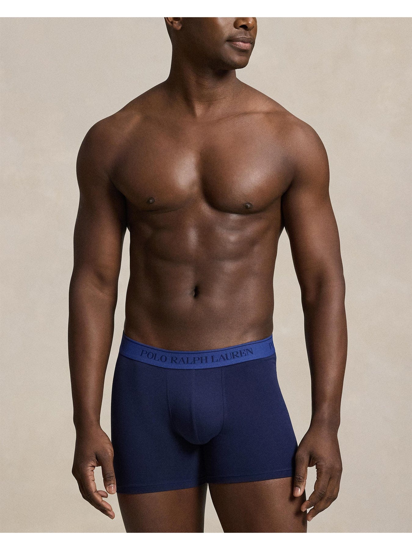 Polo Ralph Lauren 3 Pack Contrast Waistband Boxer Briefs Multi