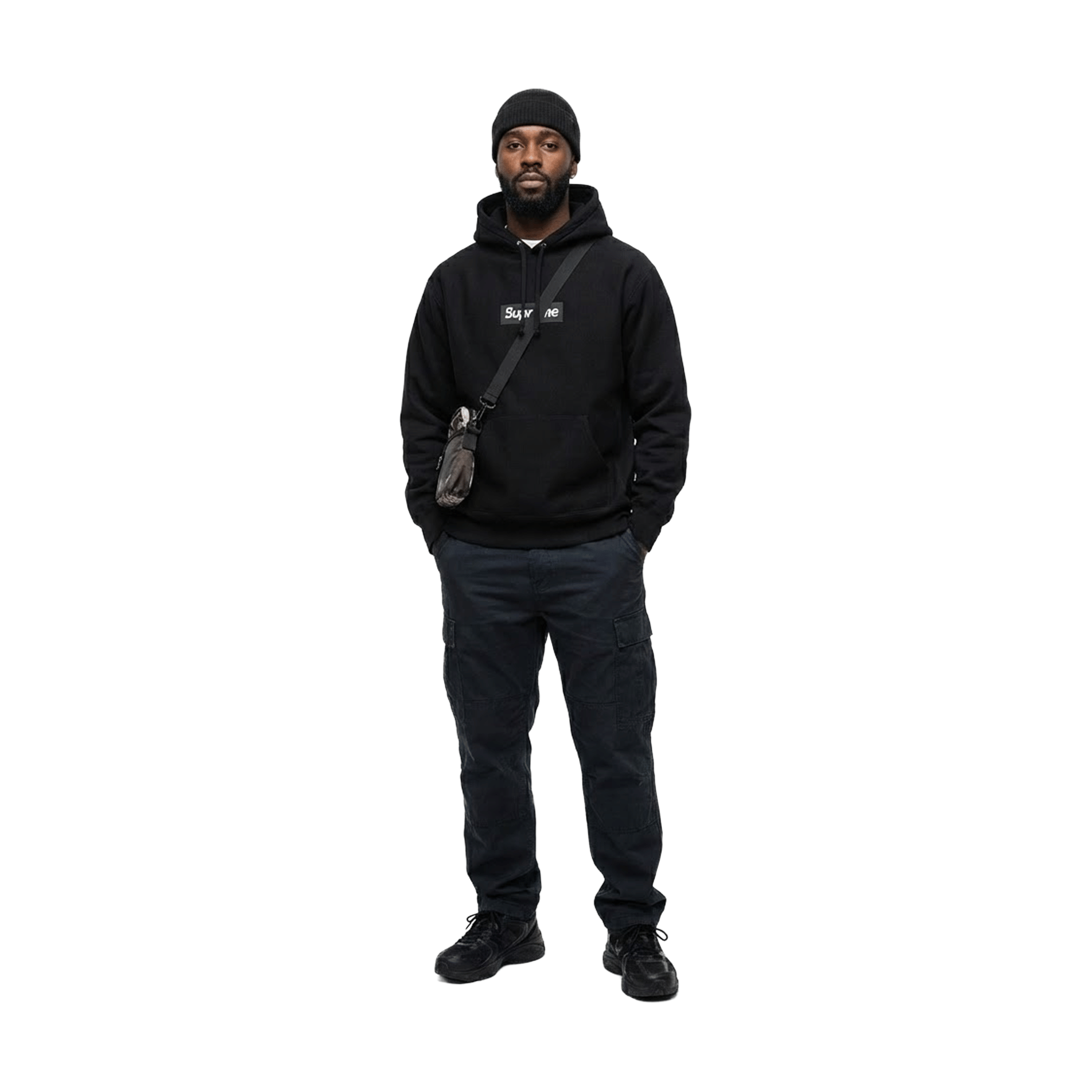 Supreme Box Logo Hoodie Black (FW21)